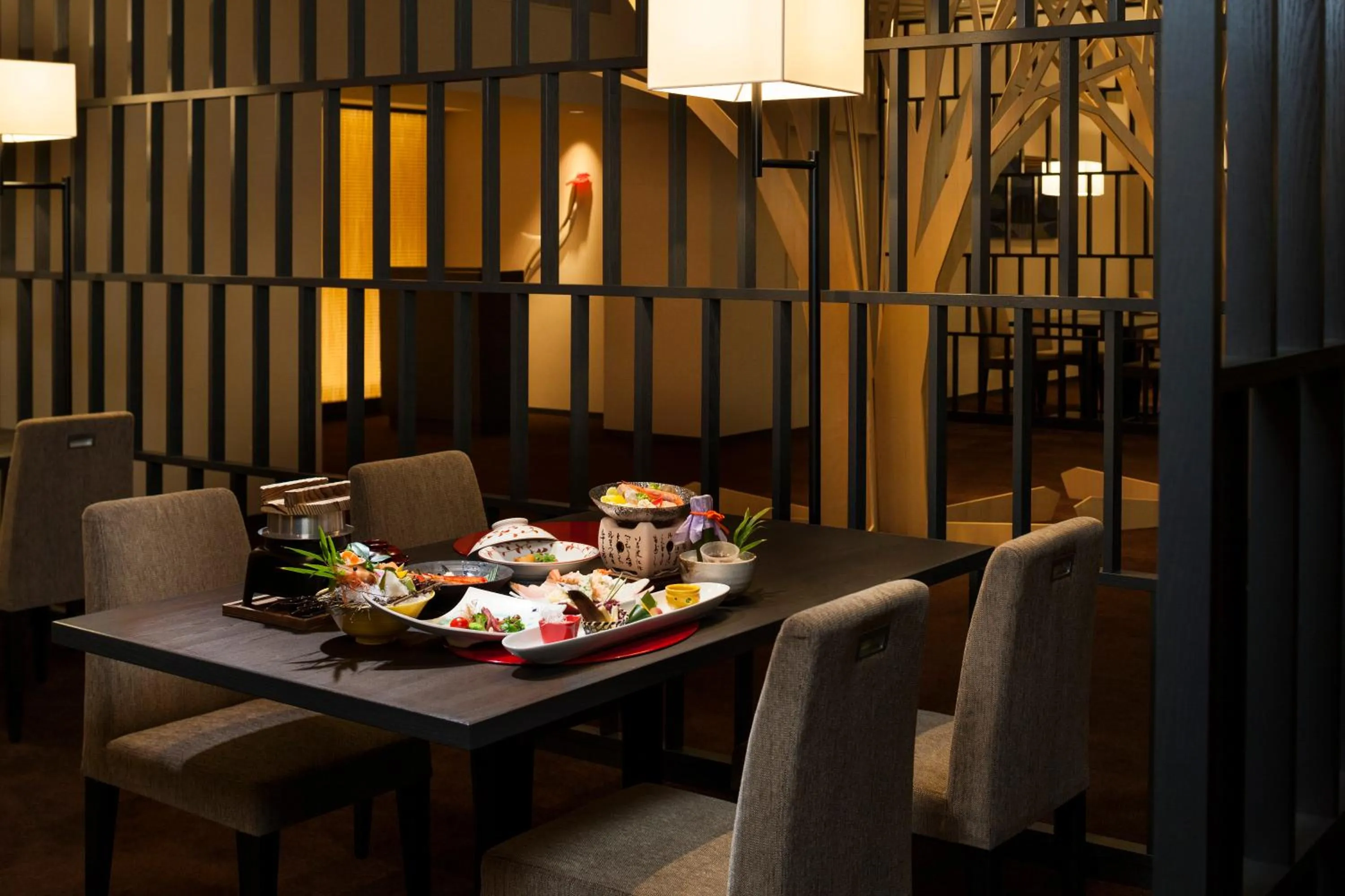 Restaurant/places to eat in Shogetsu Grand Hotel