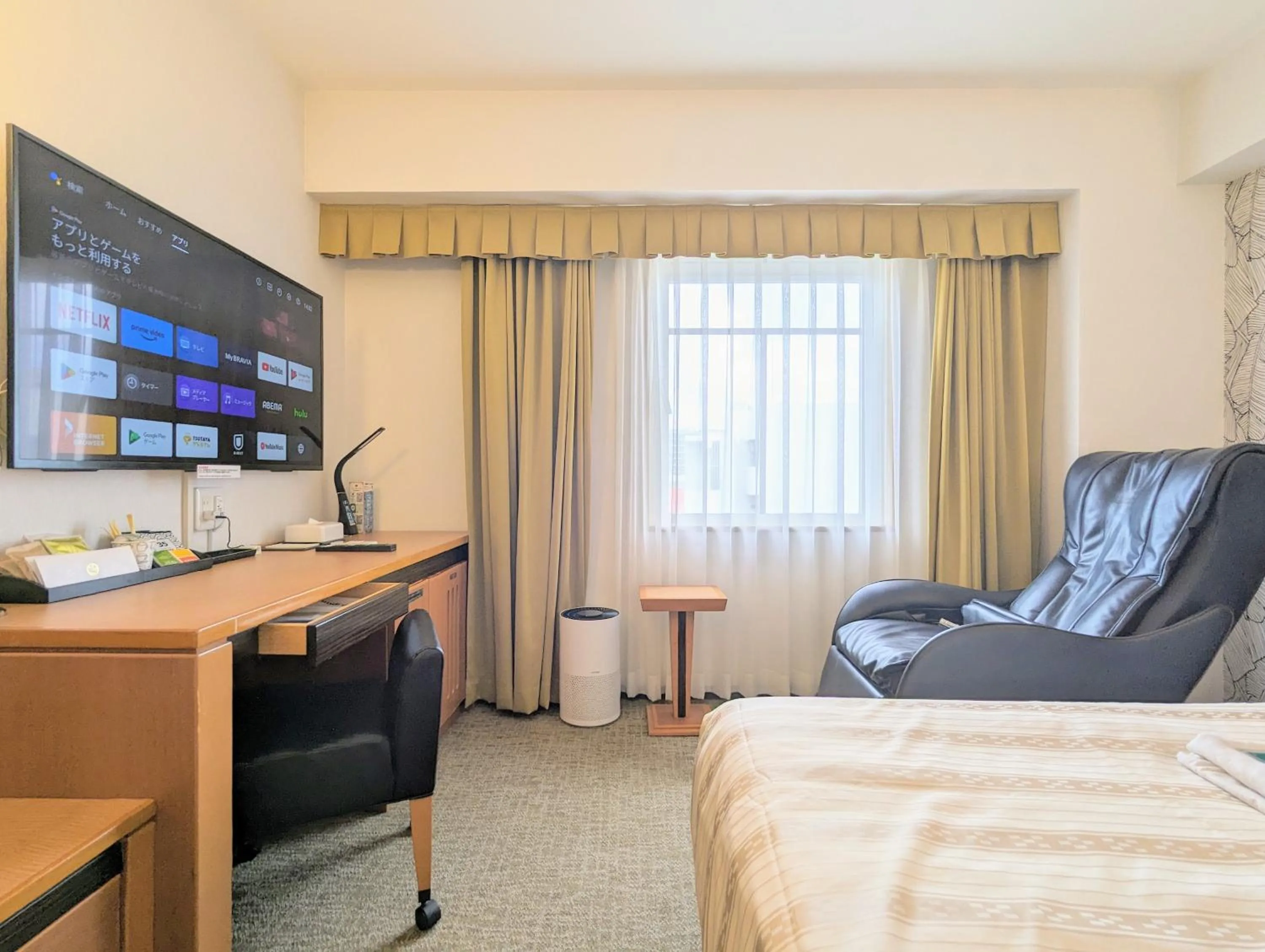 Bed in GRG Hotel Naha Higashimachi