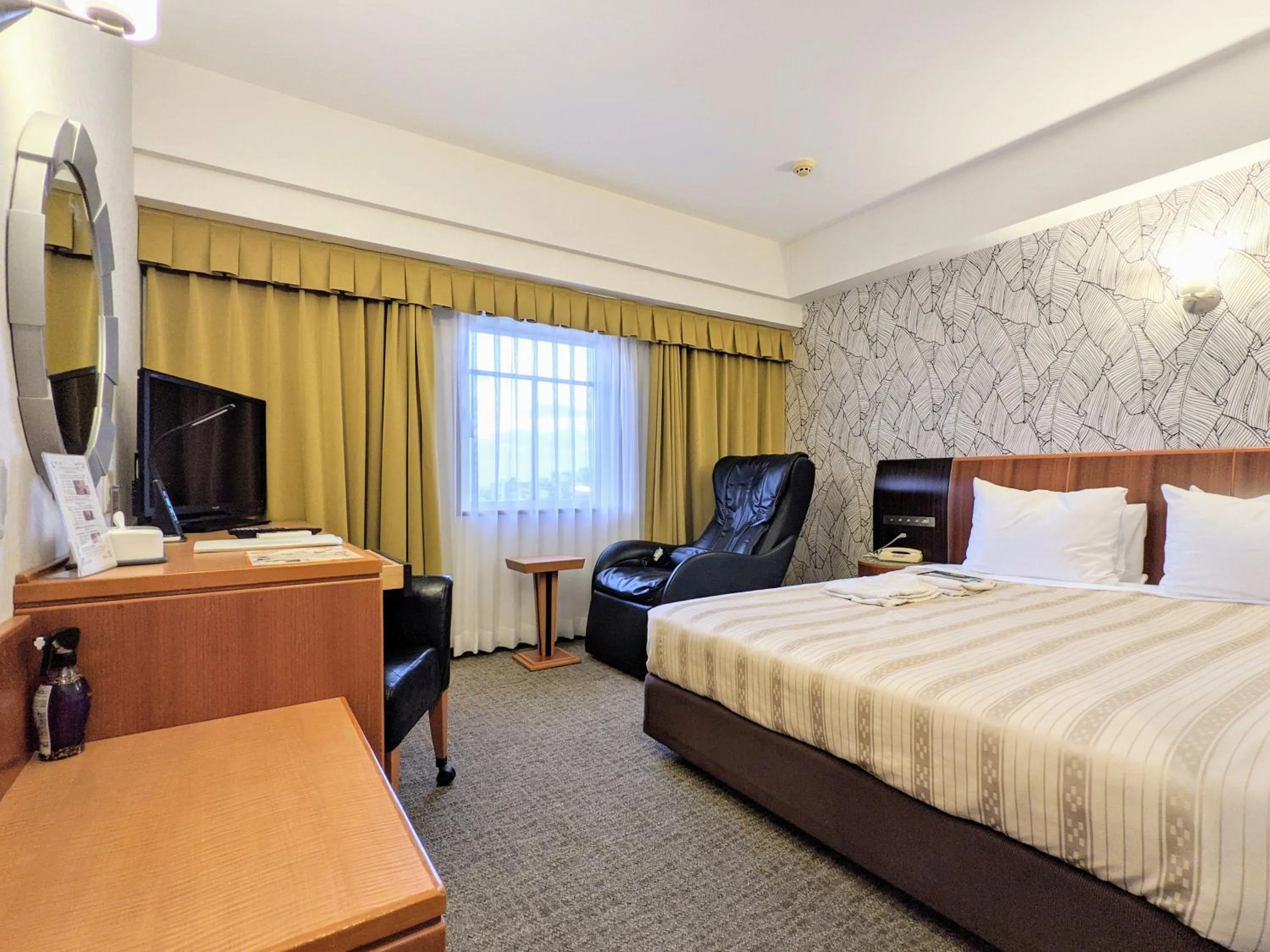 Bed in GRG Hotel Naha Higashimachi