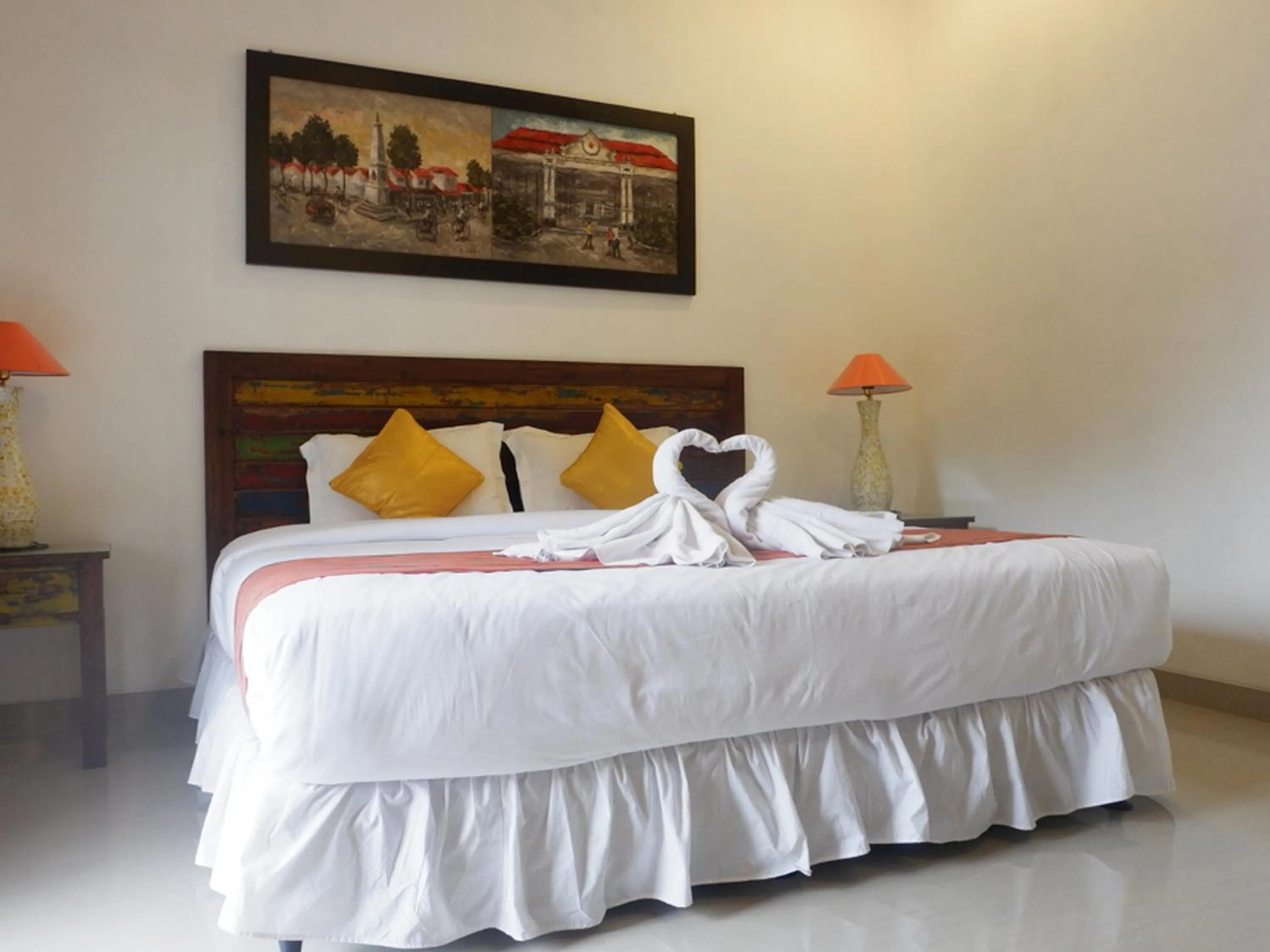 Bed in Alam Jogja Resort Mitra RedDoorz