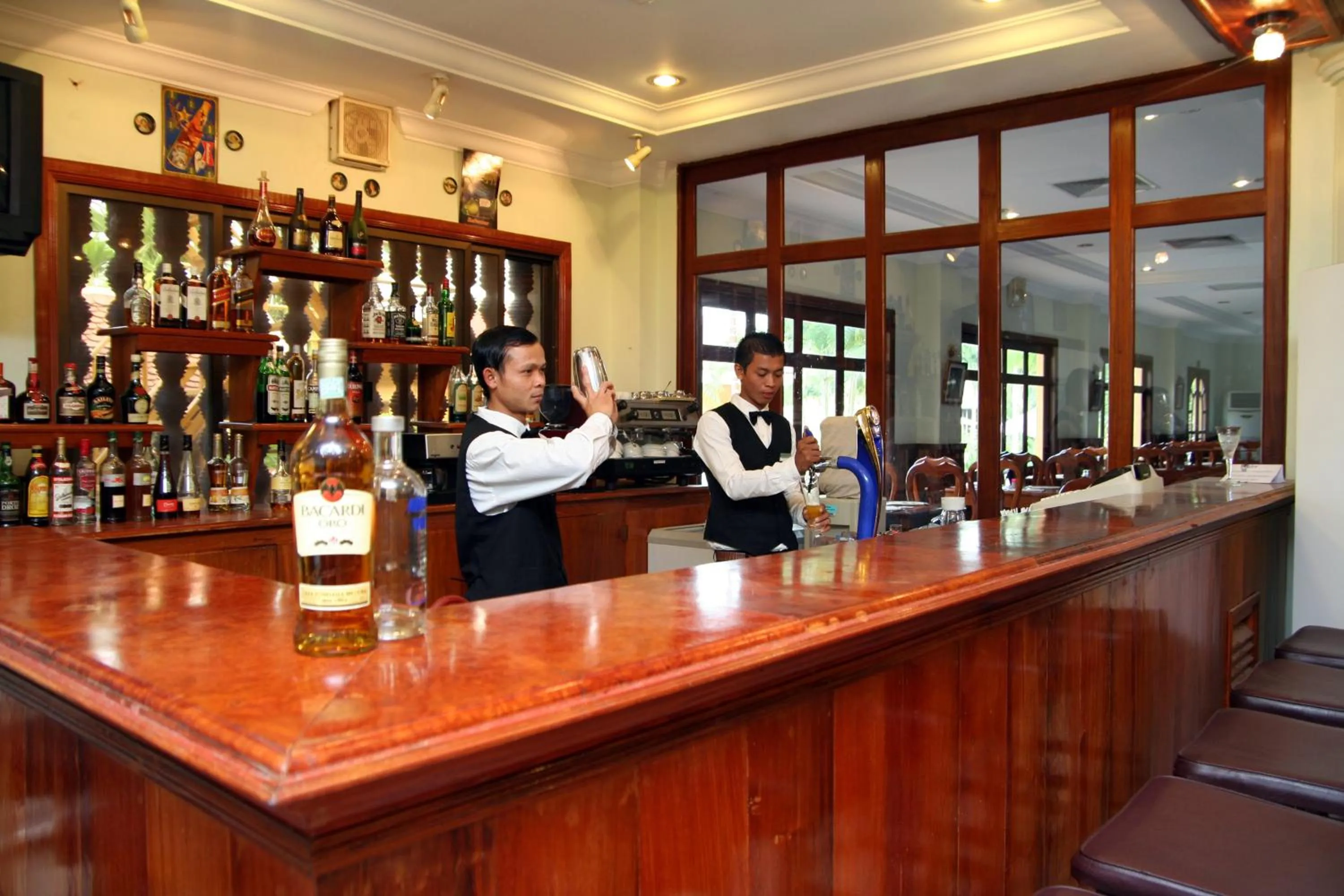 Lounge or bar in Angkor Hotel