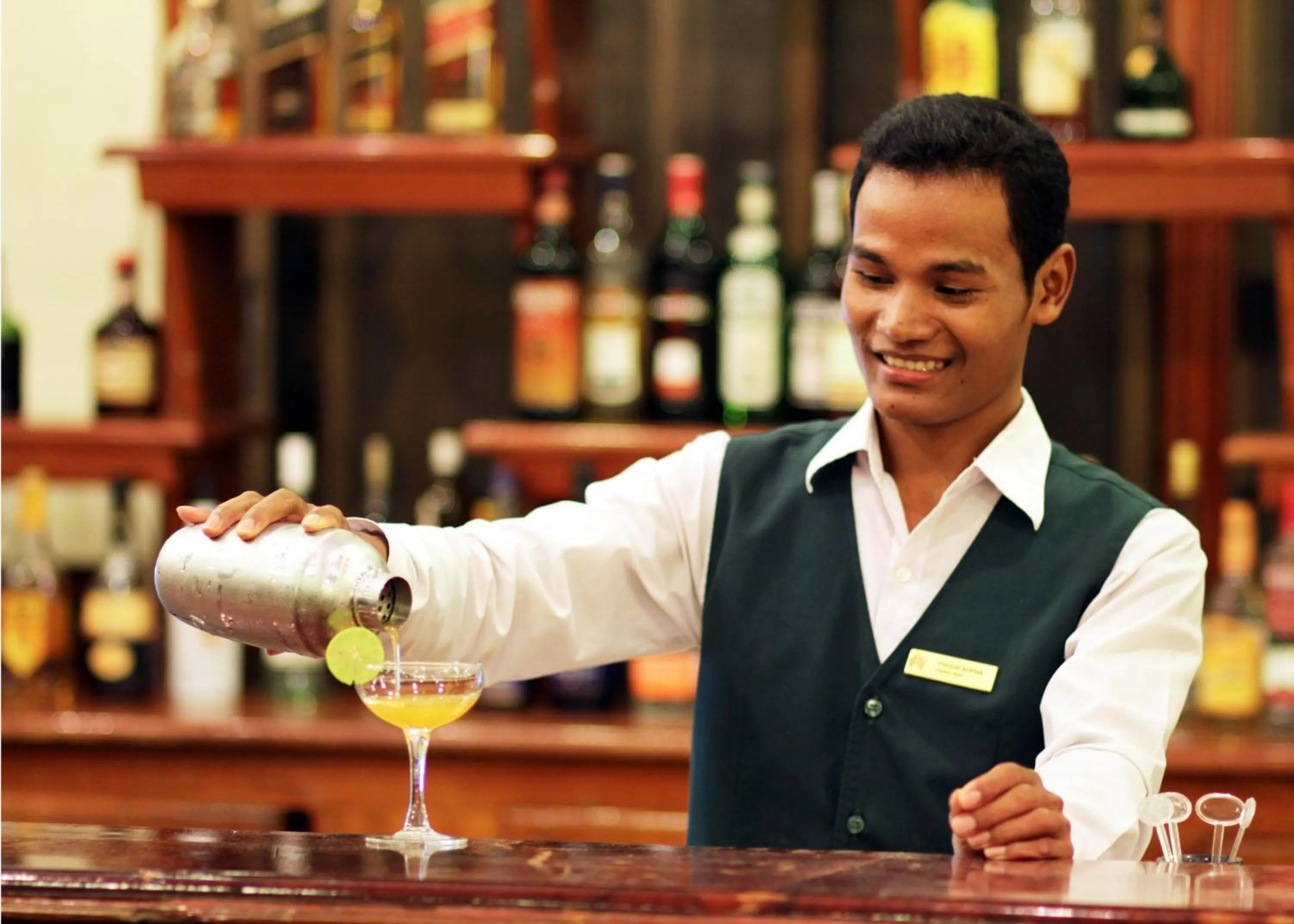 Lounge or bar in Angkor Hotel