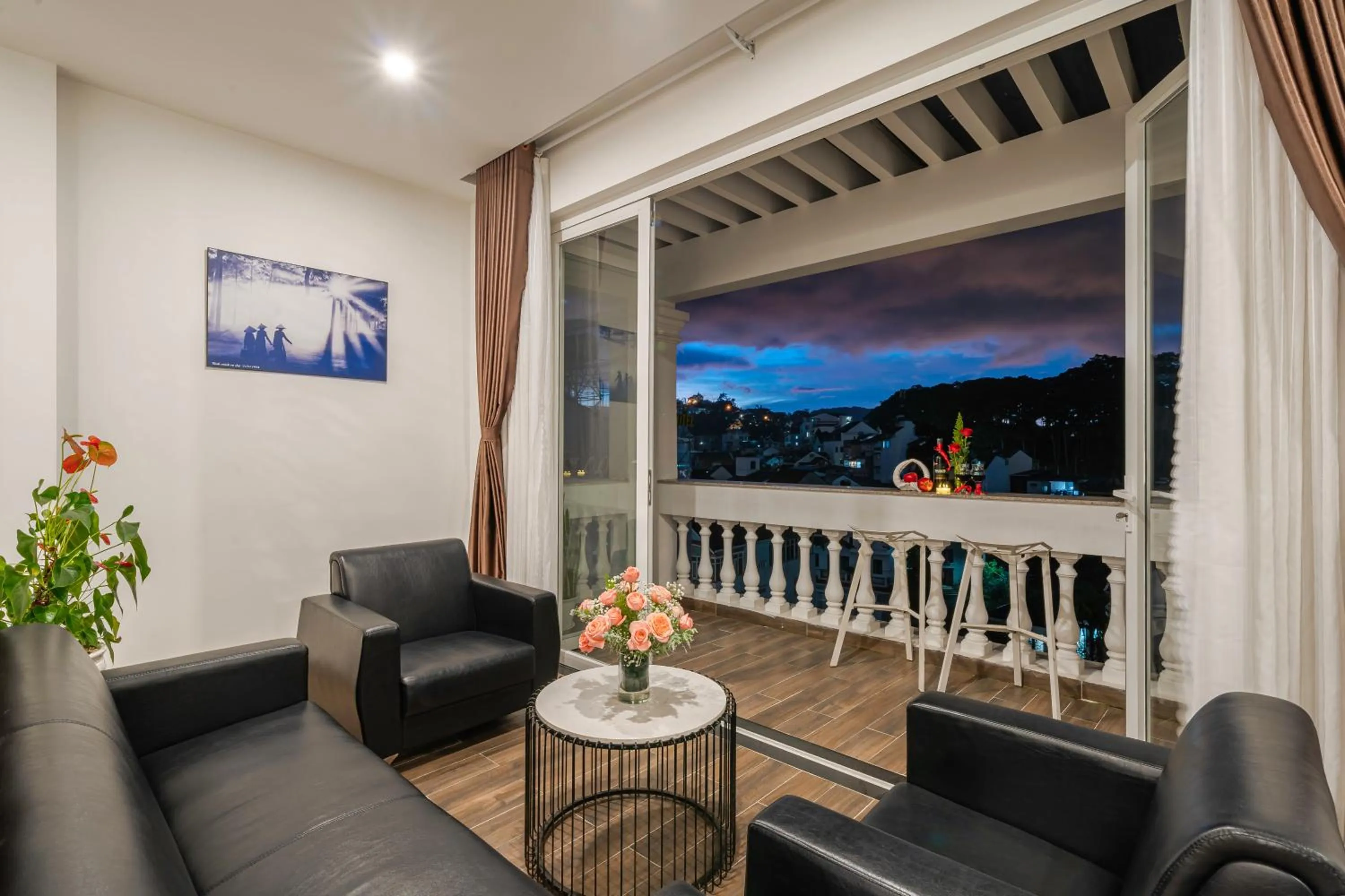 View (from property/room) in Minh Chien Hotel