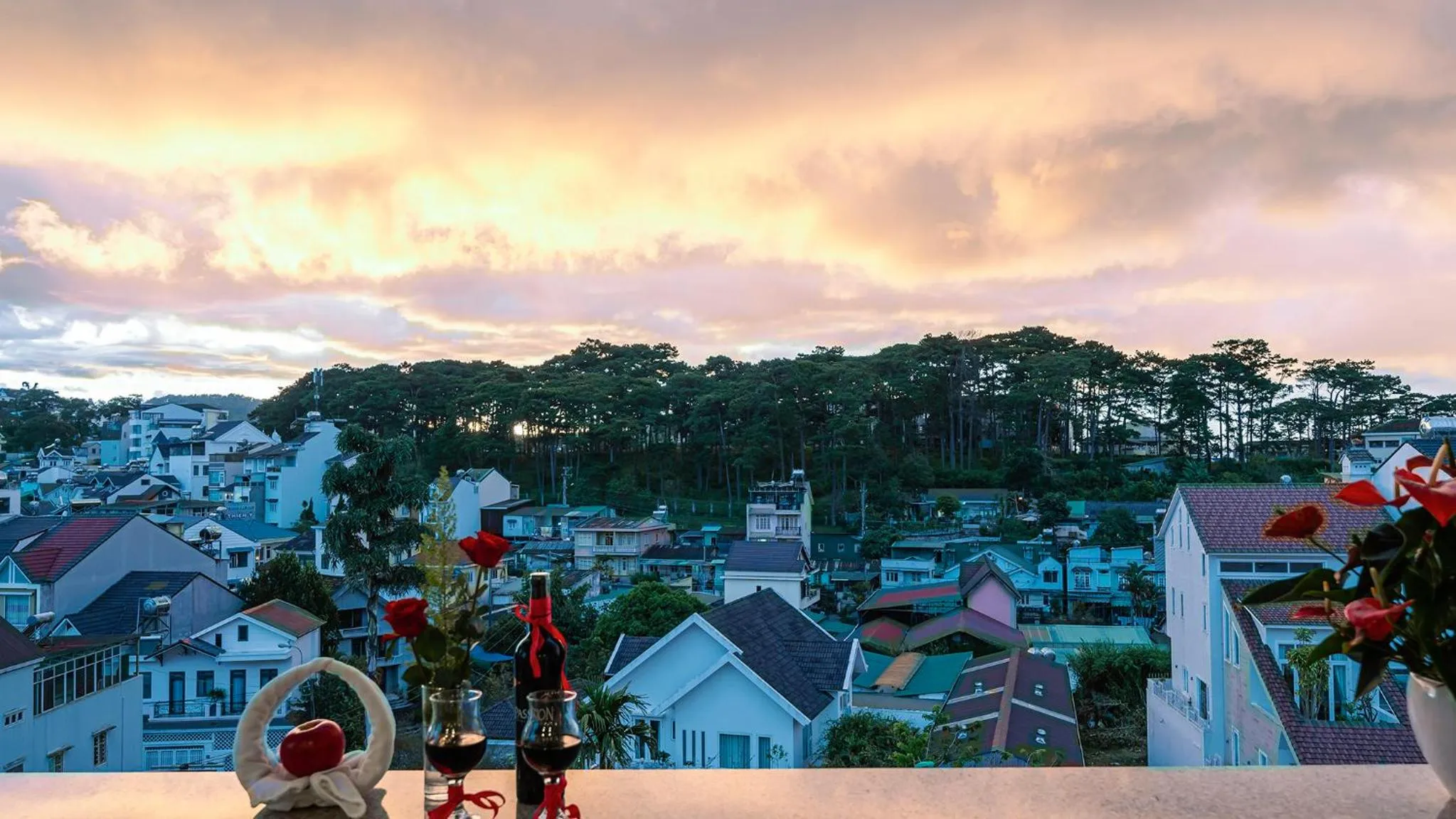 View (from property/room) in Minh Chien Hotel