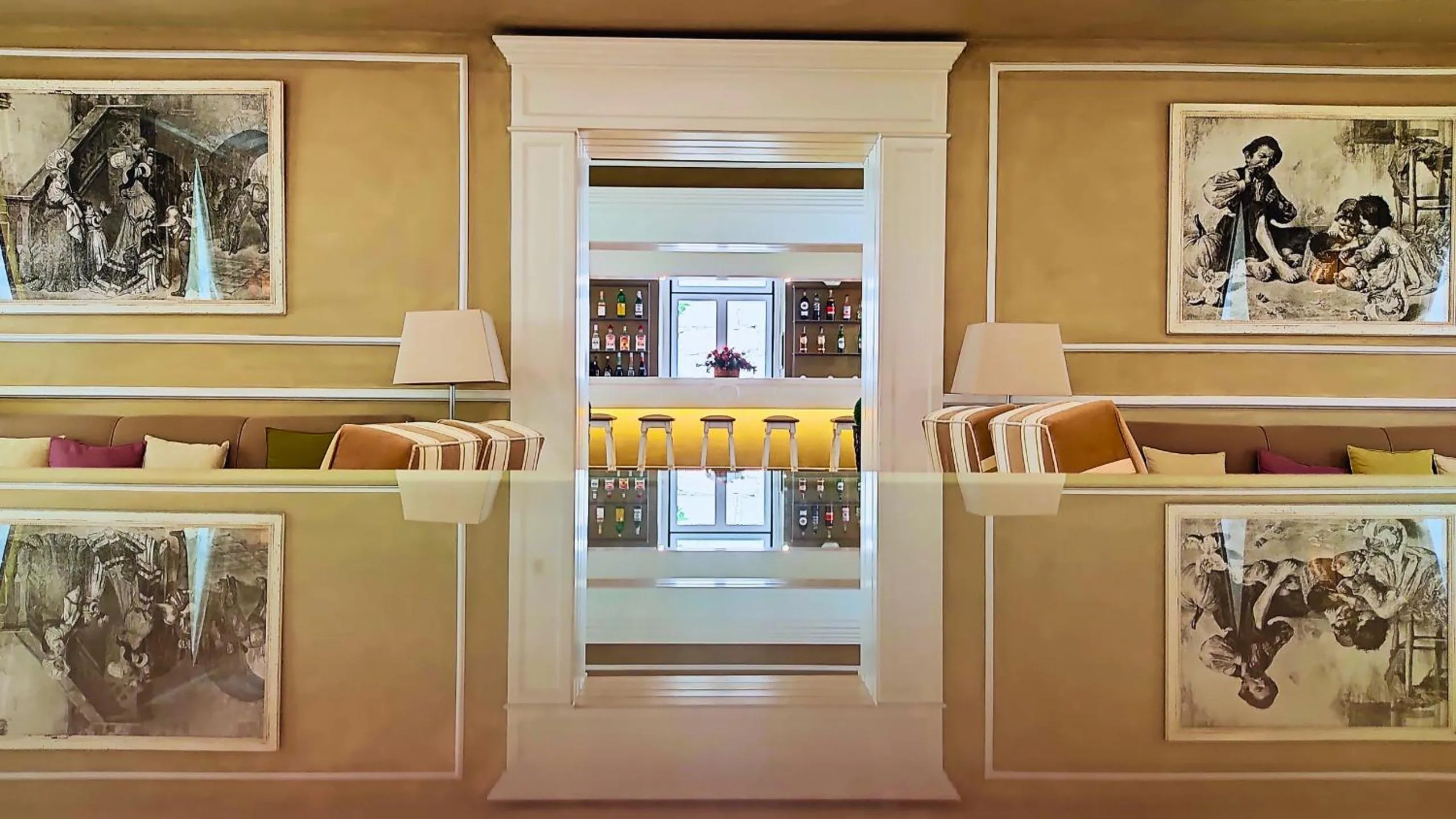 Lounge or bar in Grande Hotel das Caldas da Felgueira