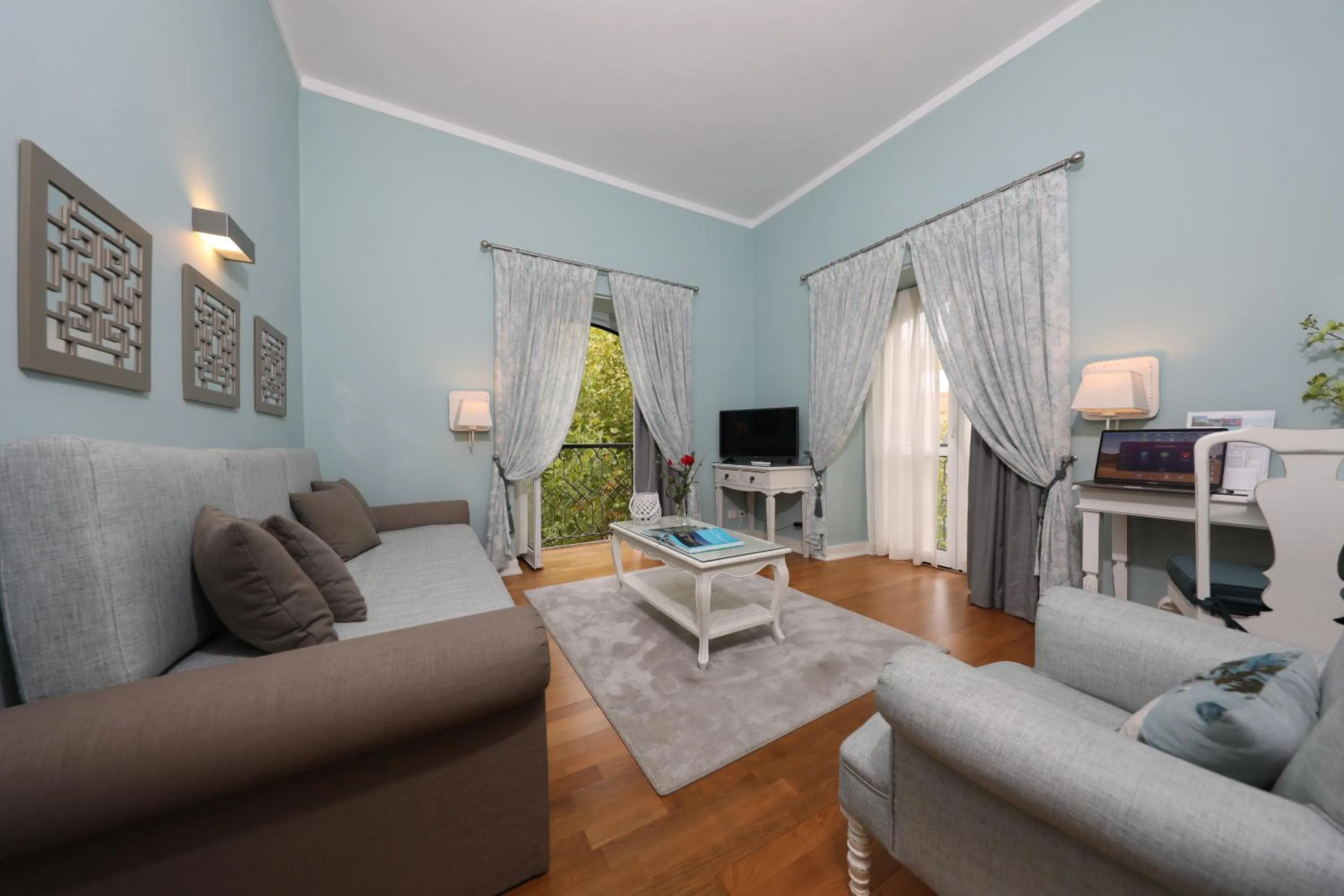 Seating area in Grande Hotel das Caldas da Felgueira