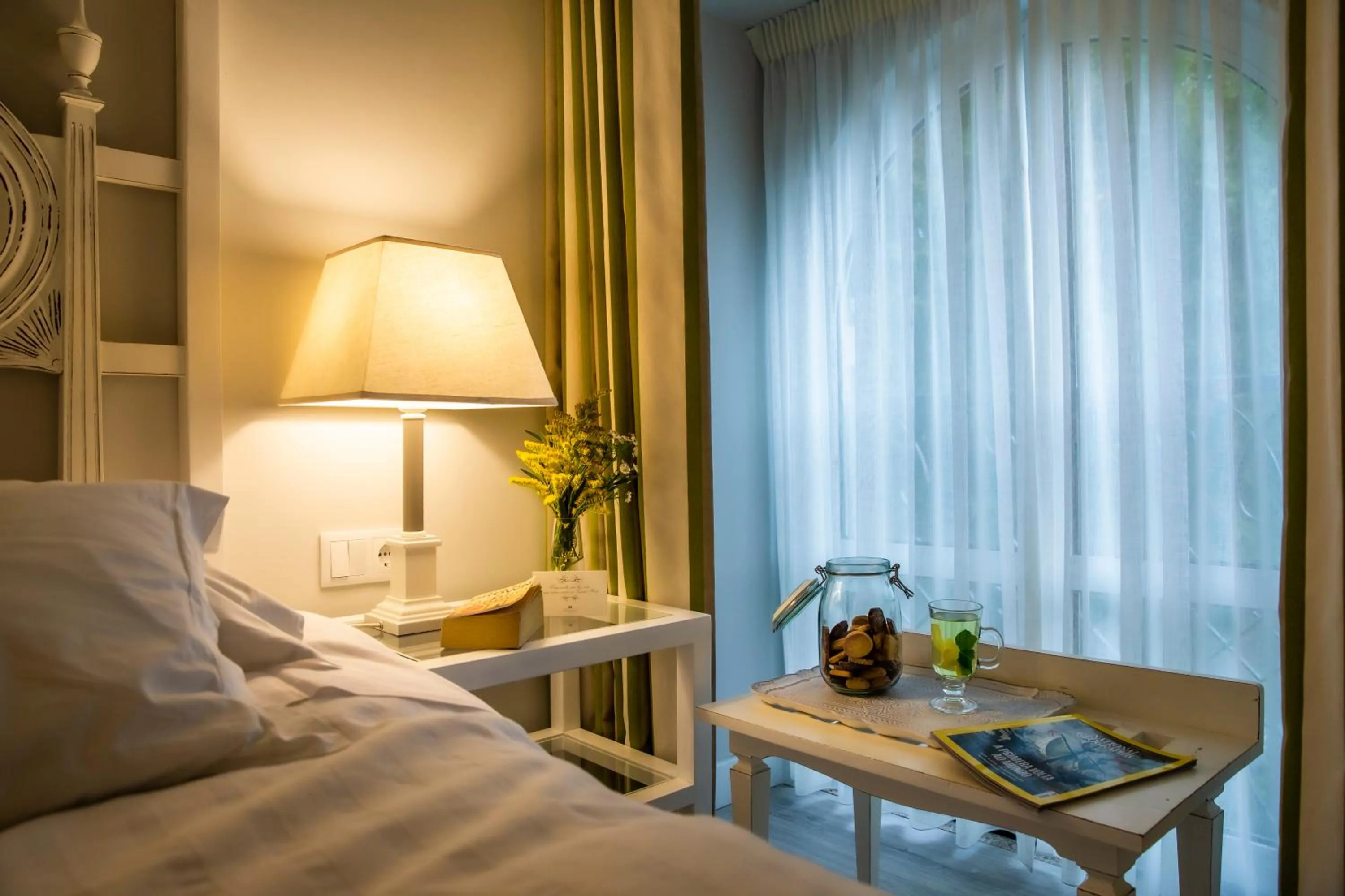 Decorative detail, Bed in Grande Hotel das Caldas da Felgueira