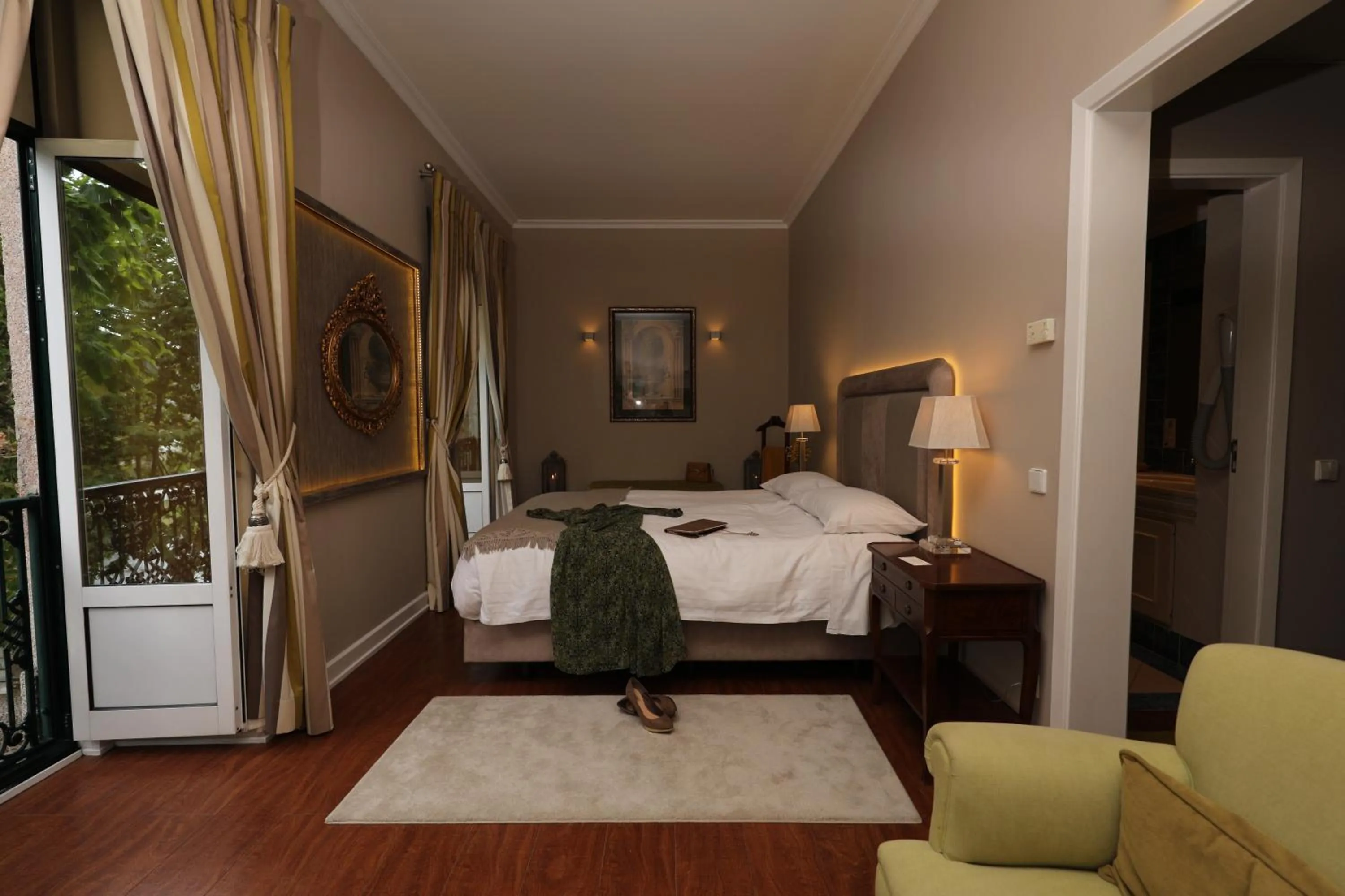 Decorative detail, Bed in Grande Hotel das Caldas da Felgueira