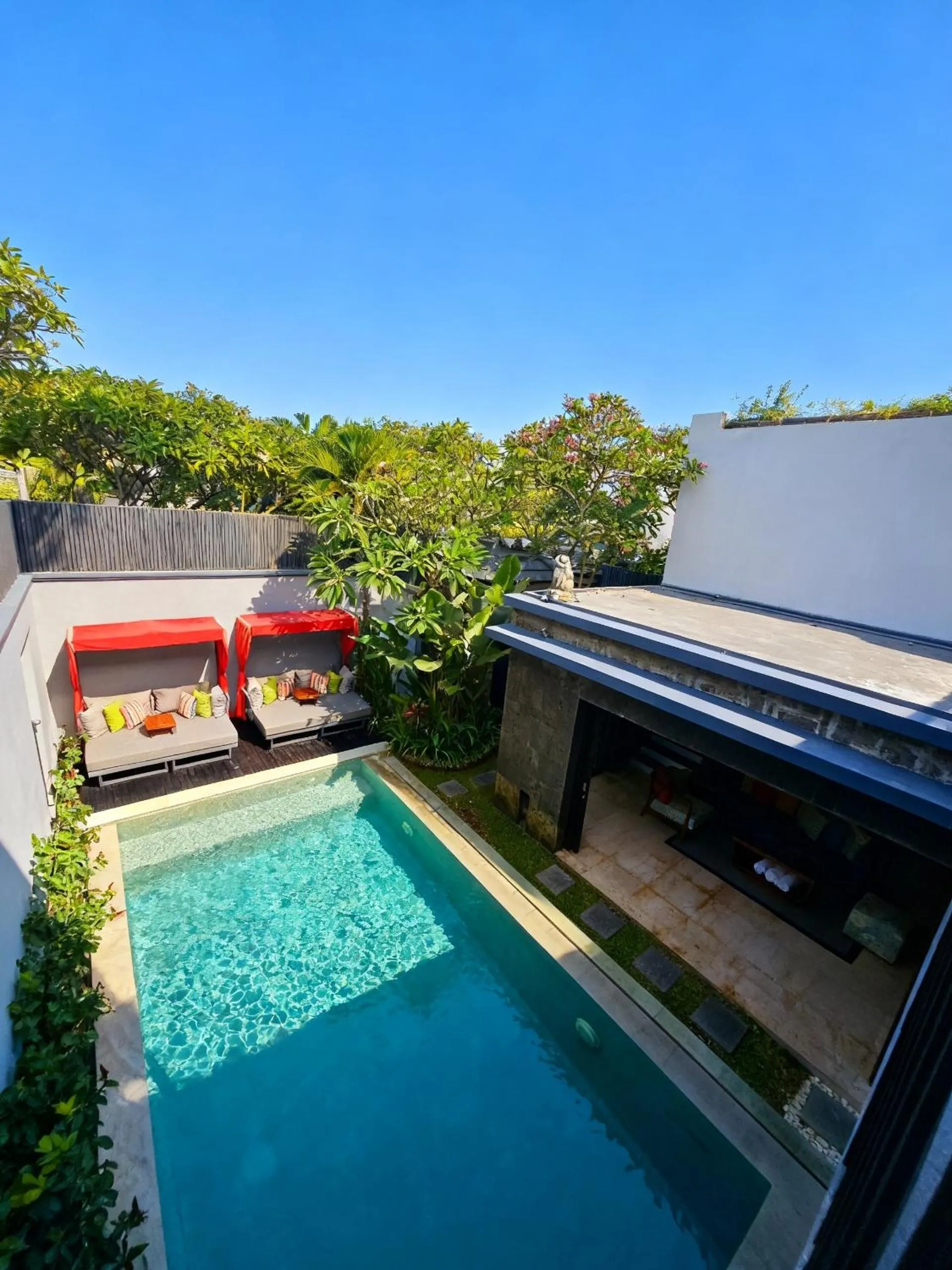 Pool view in Seminyak Icon - by Karaniya Experience - CHSE certified