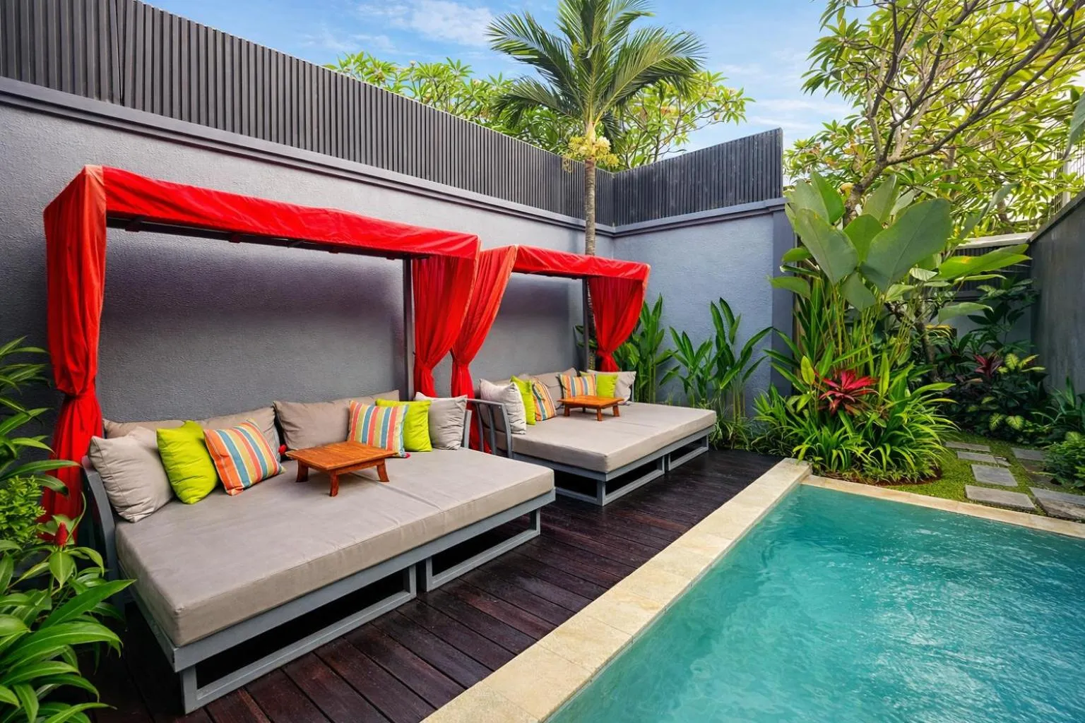 Swimming pool in Seminyak Icon - by Karaniya Experience - CHSE certified