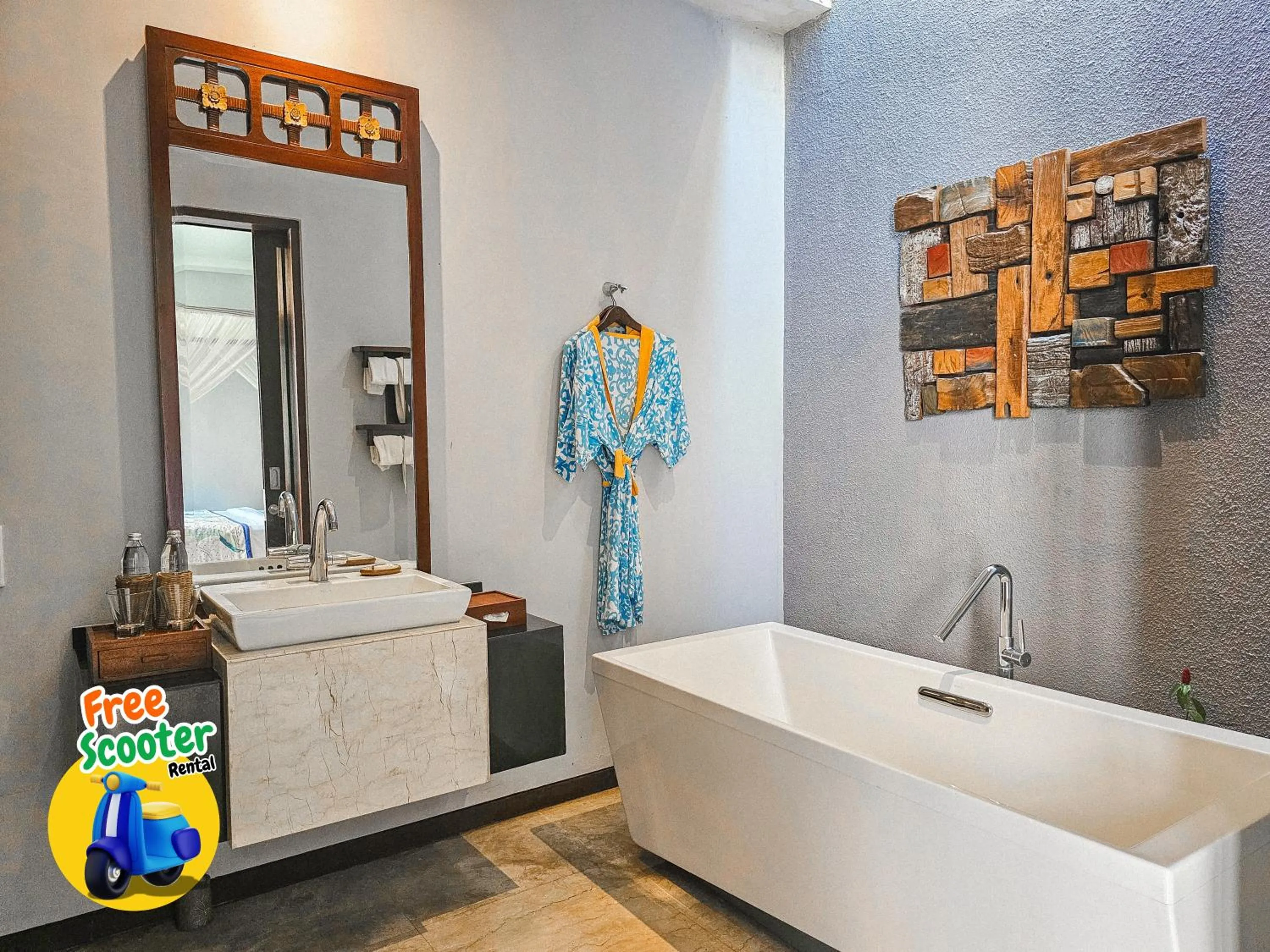 Bathroom in Seminyak Icon - by Karaniya Experience - CHSE certified