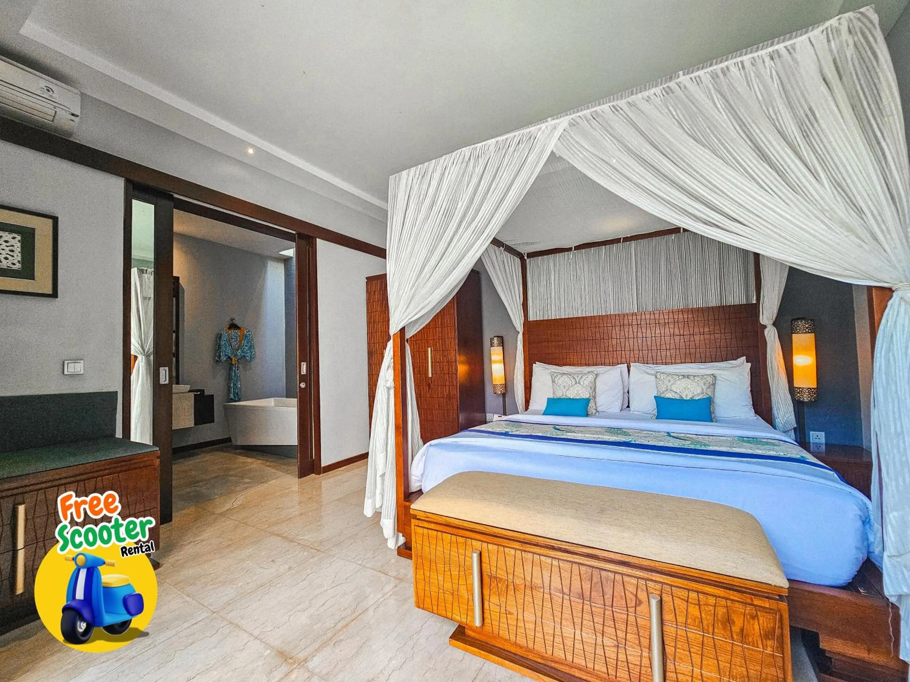 Bed in Seminyak Icon - by Karaniya Experience - CHSE certified