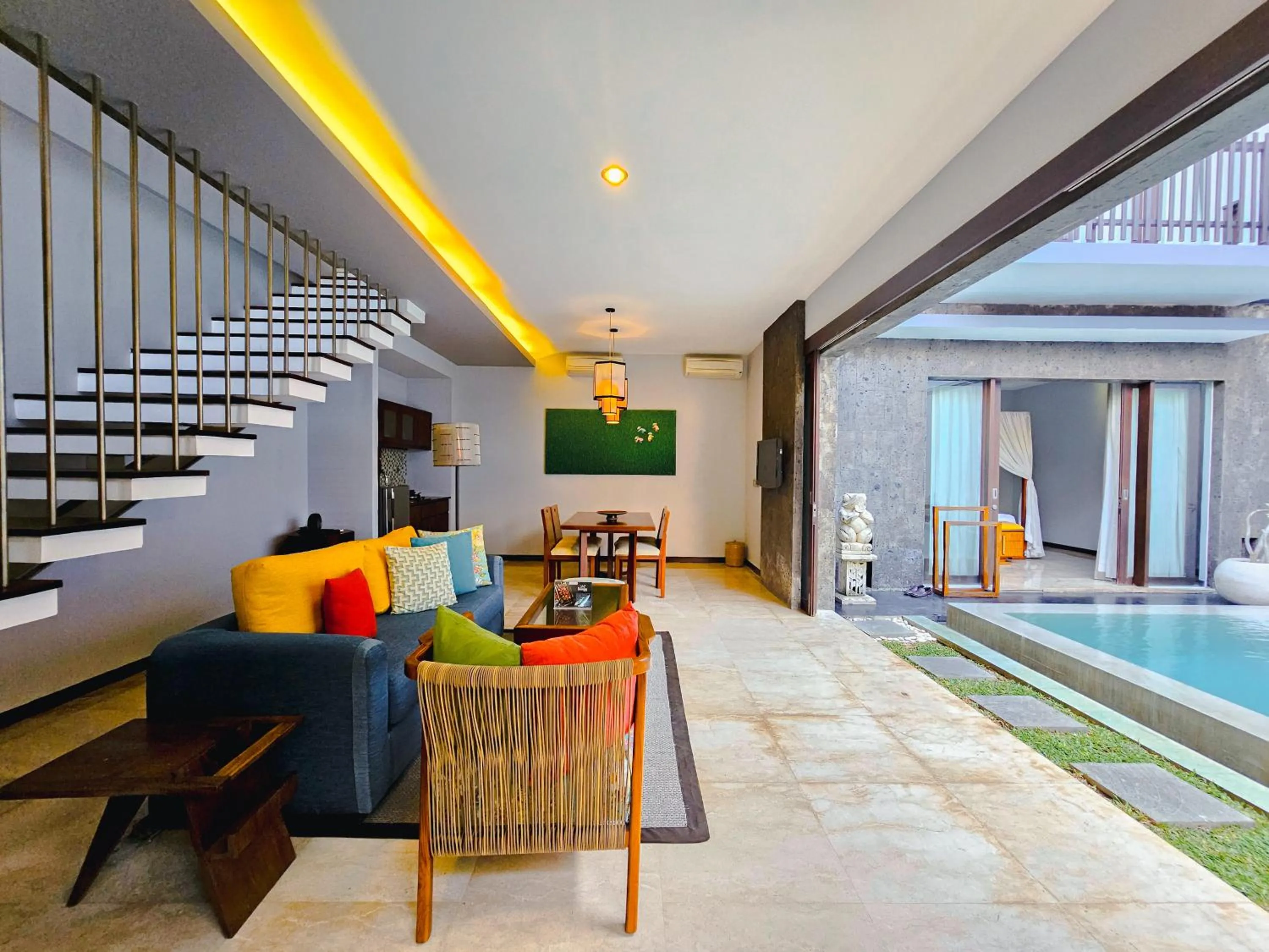 Living room in Seminyak Icon - by Karaniya Experience - CHSE certified