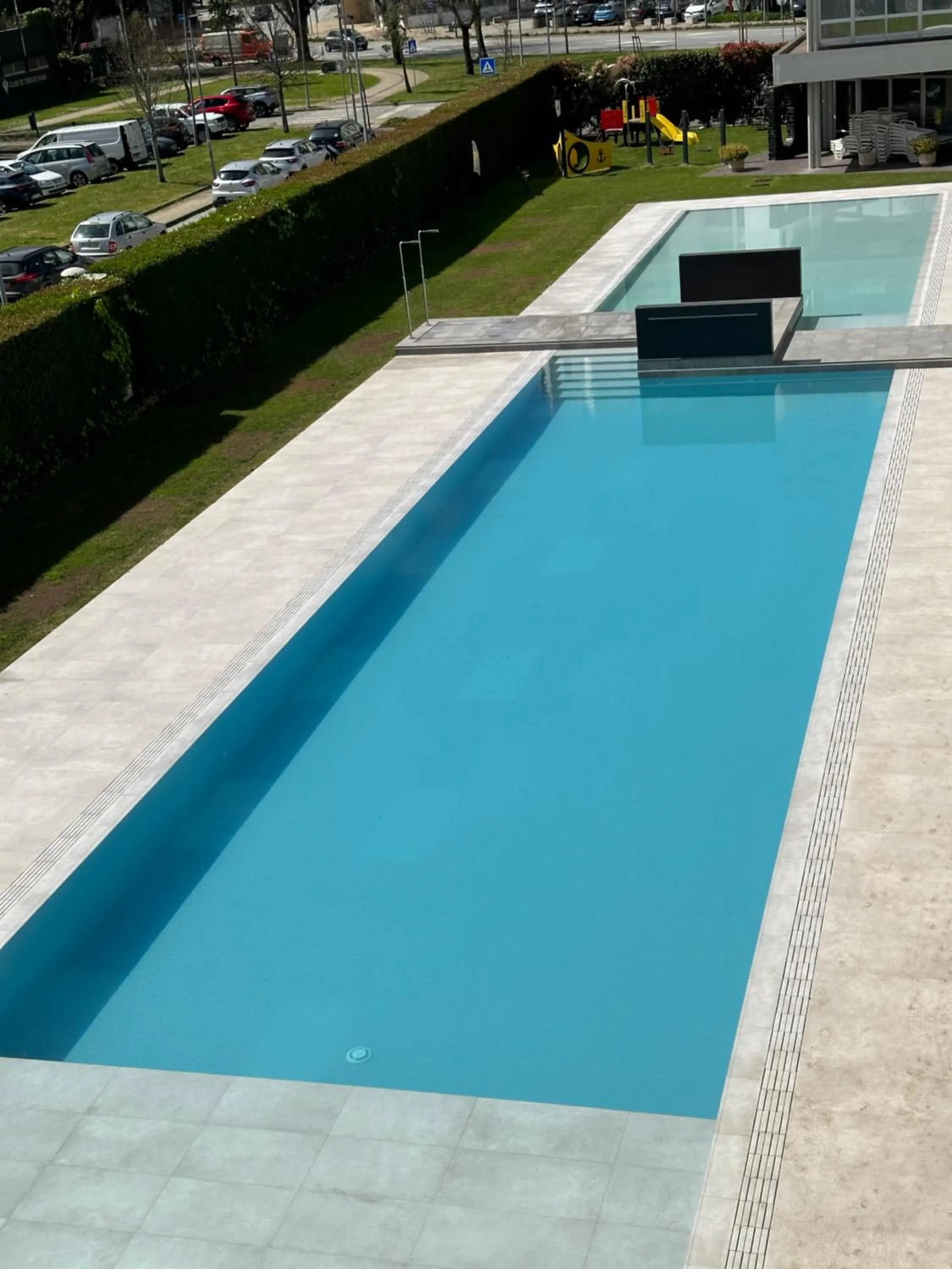 Pool view in Hotel do Parque