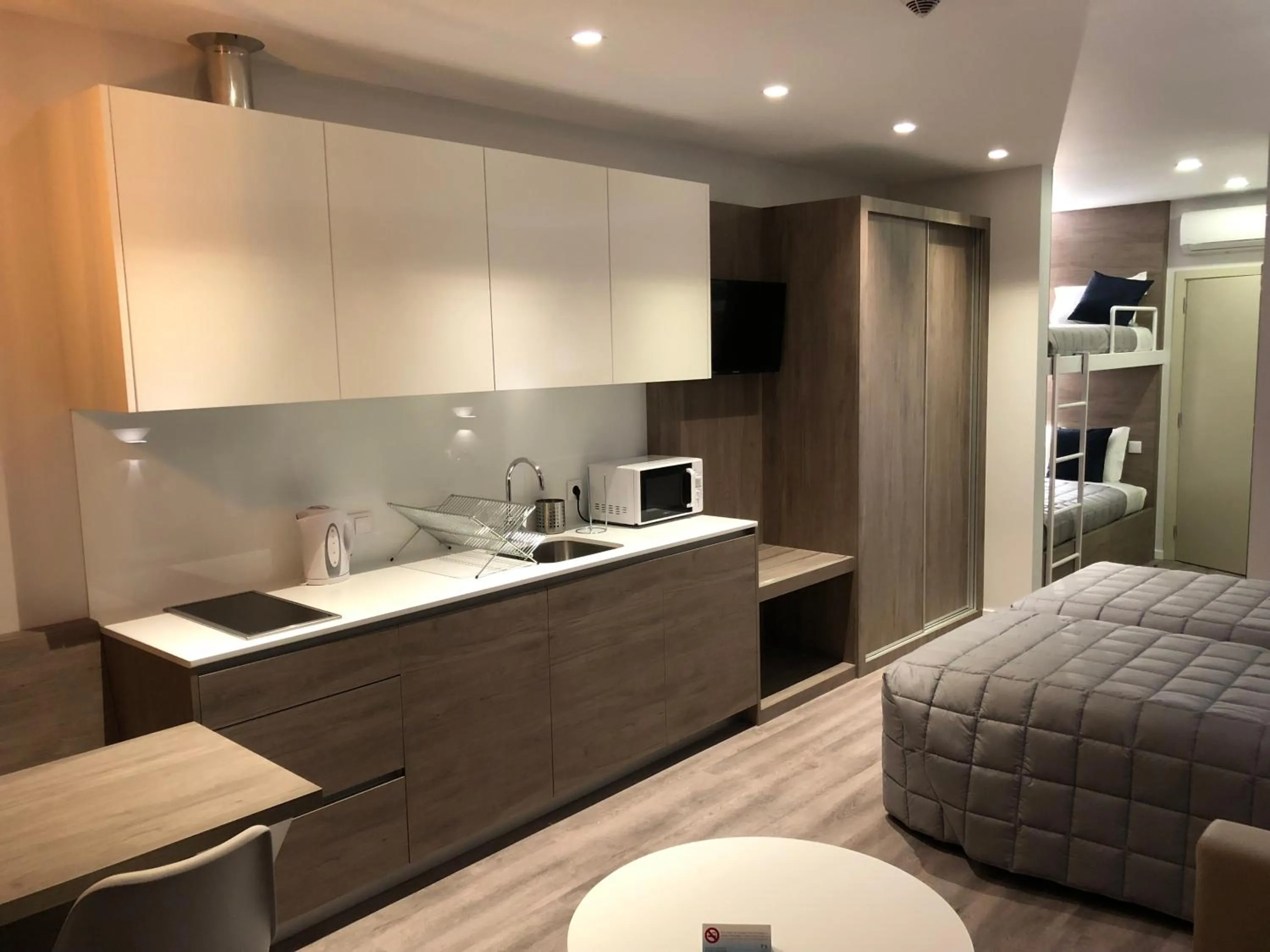 Kitchen or kitchenette in Hotel do Parque