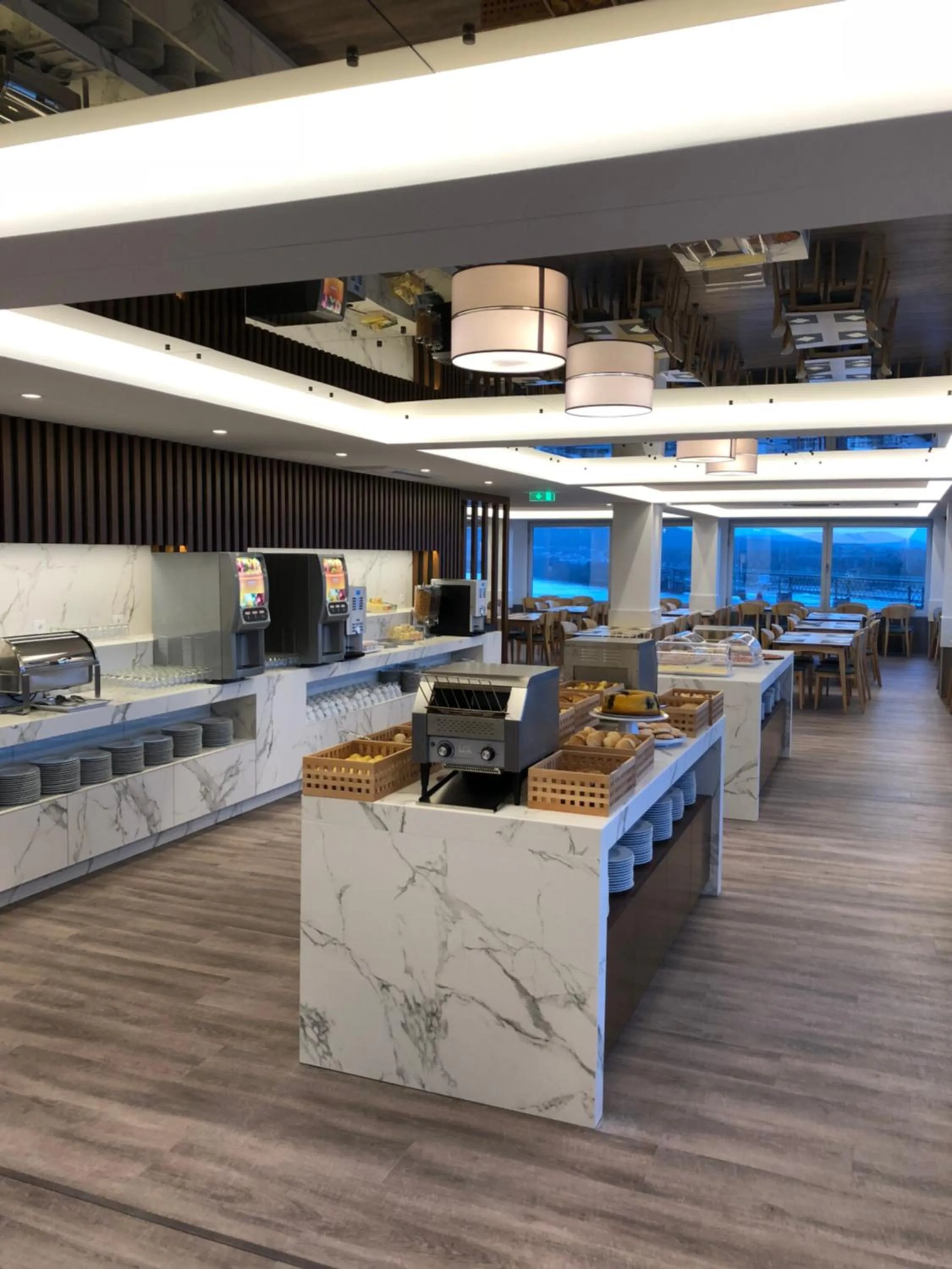 American breakfast in Hotel do Parque