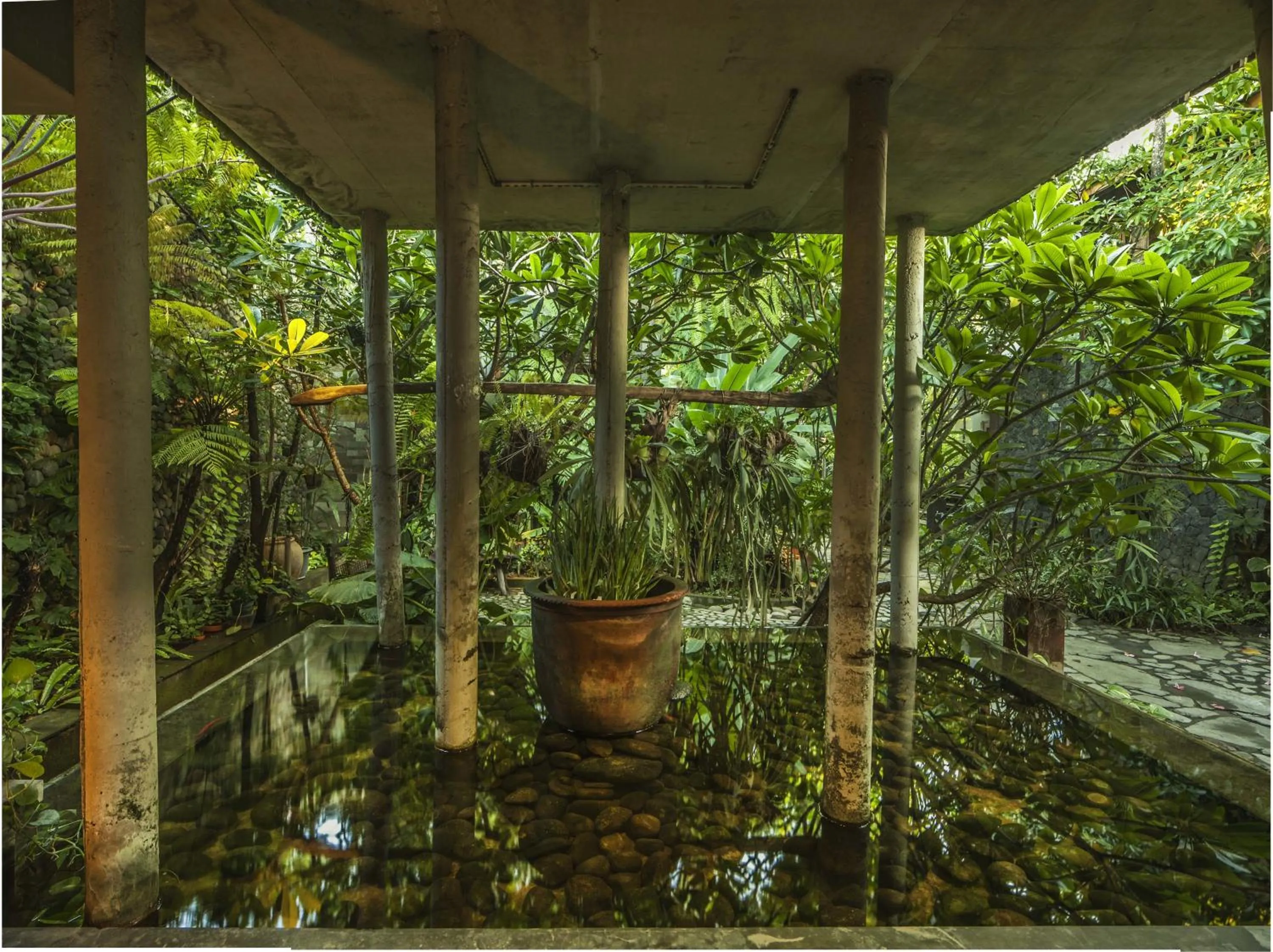Facade/entrance in Rumah Batu Boutique Hotel