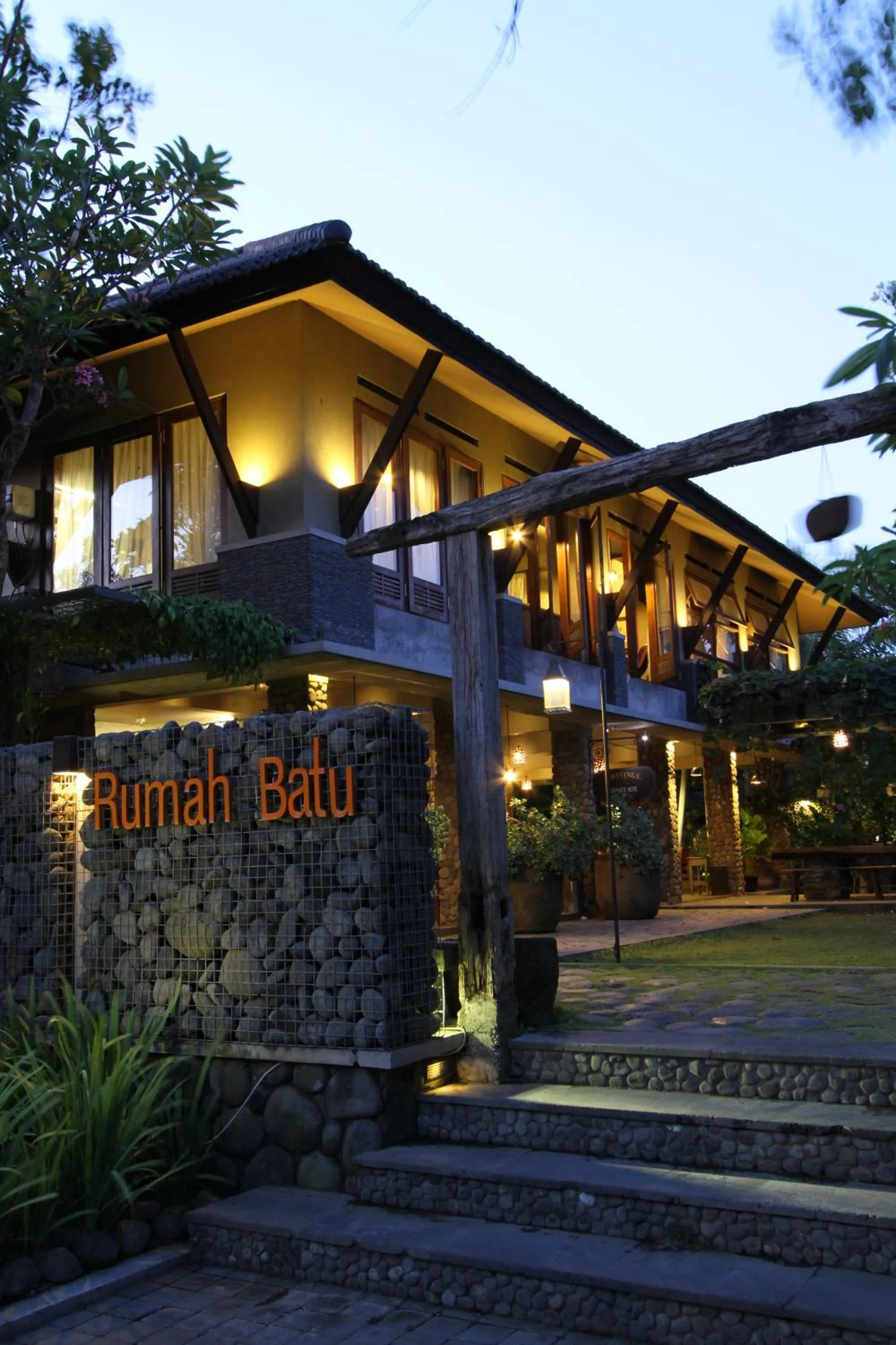 Facade/entrance in Rumah Batu Boutique Hotel