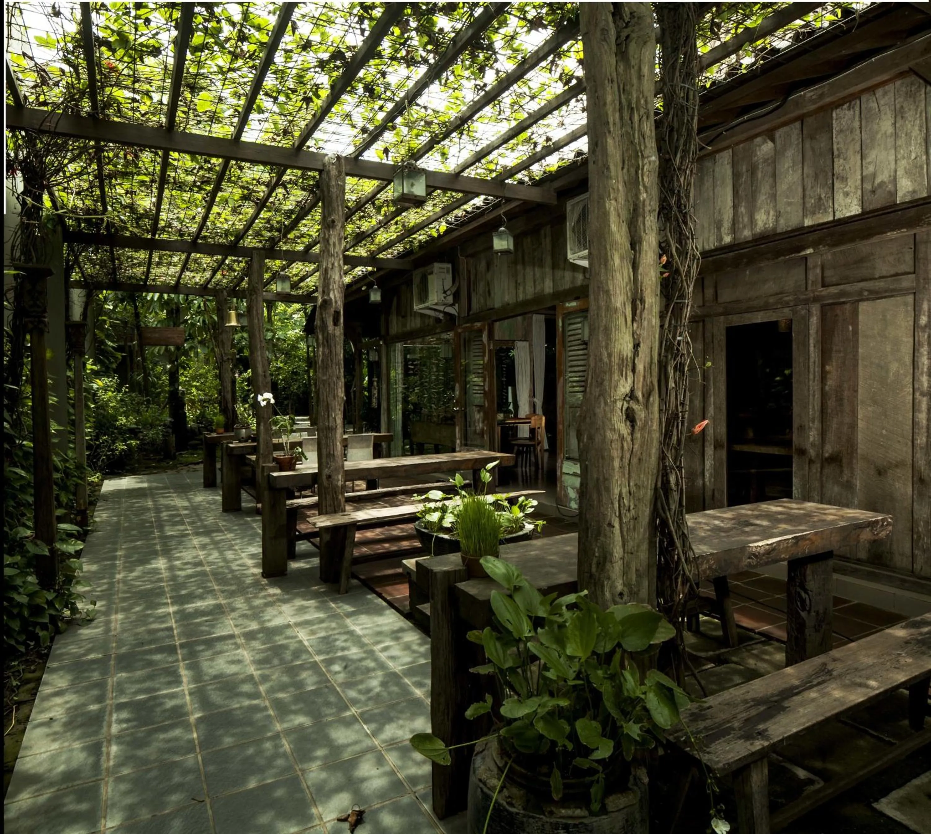 Facade/entrance in Rumah Batu Boutique Hotel