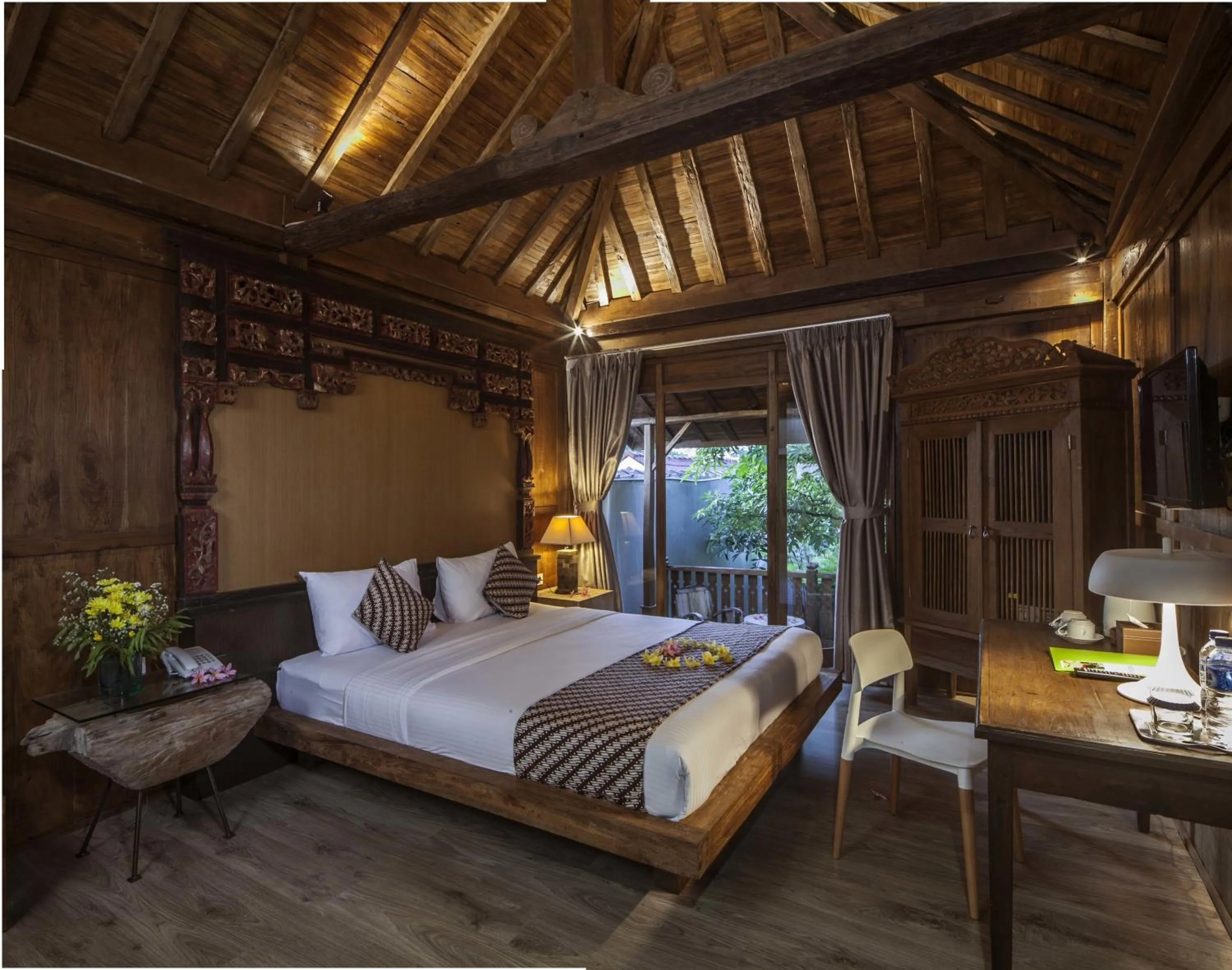 Bed in Rumah Batu Boutique Hotel