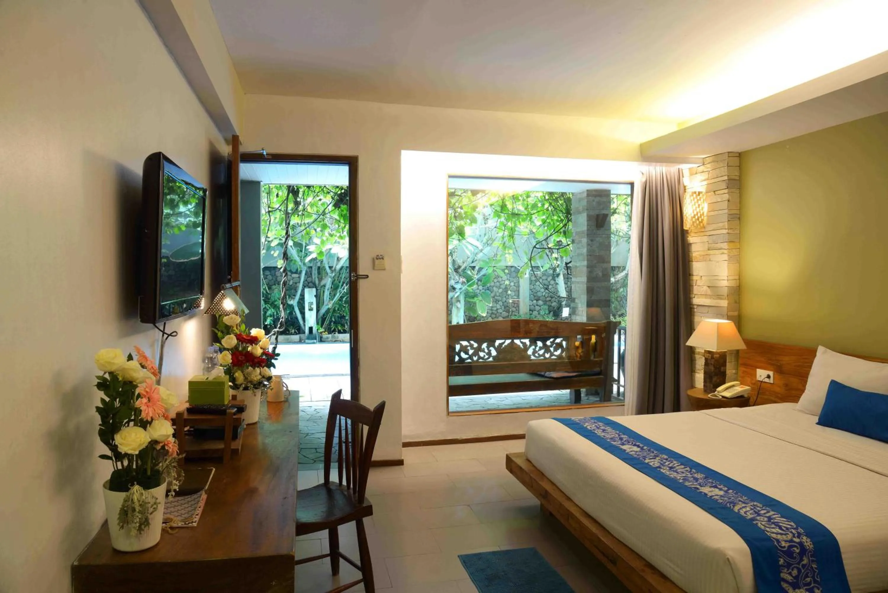 Bed in Rumah Batu Boutique Hotel