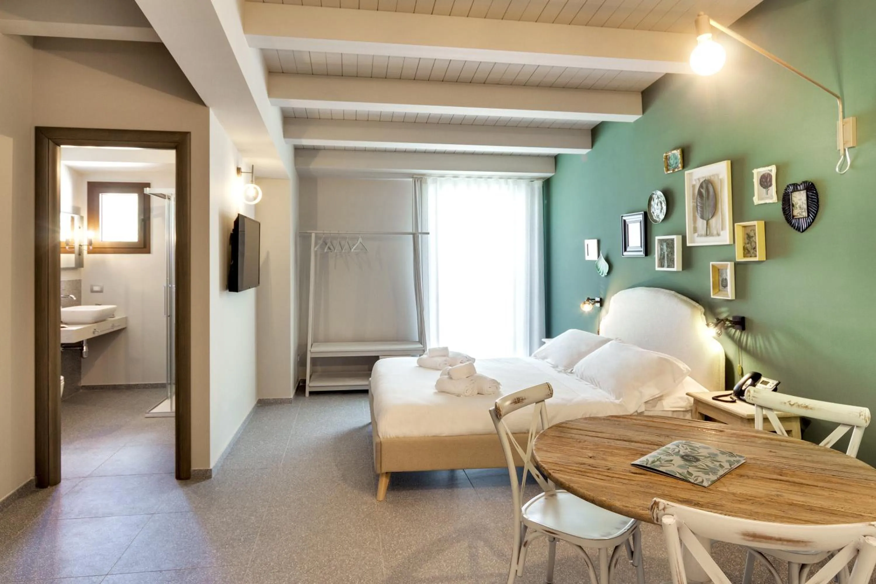 Bed in Relais Chiaramonte