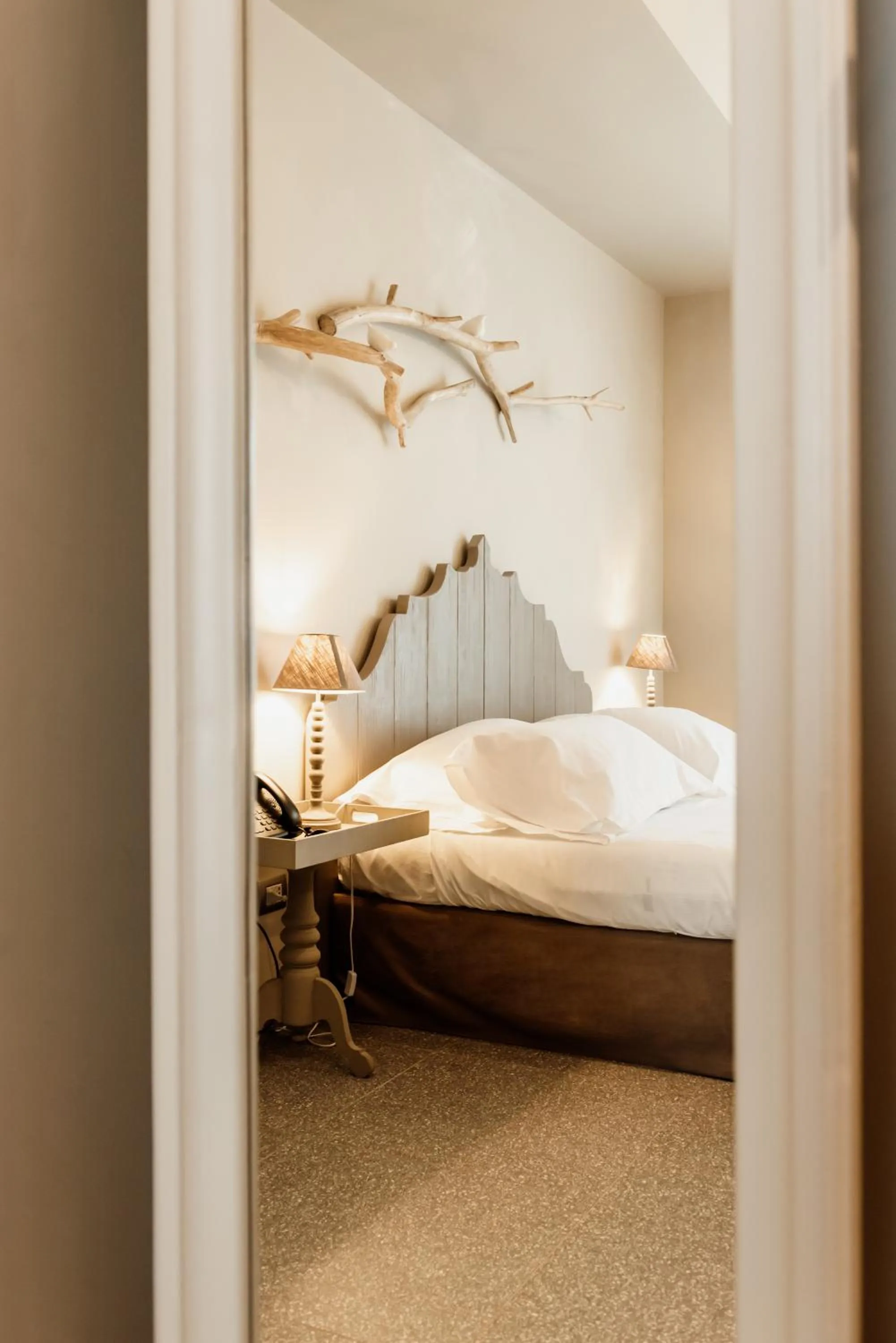 Bed in Relais Chiaramonte