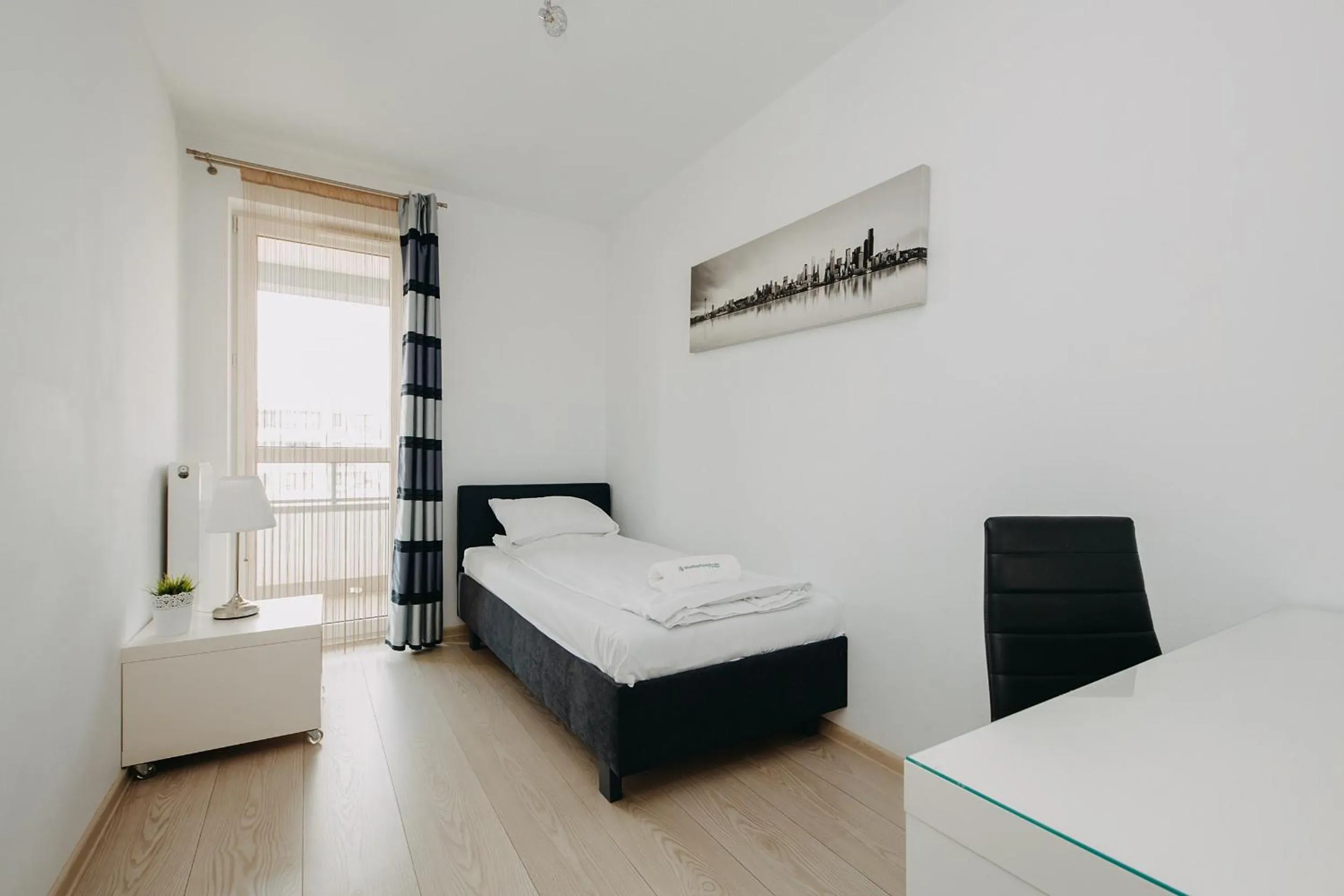 Bed in ShortStayPoland Krakowska (B65)