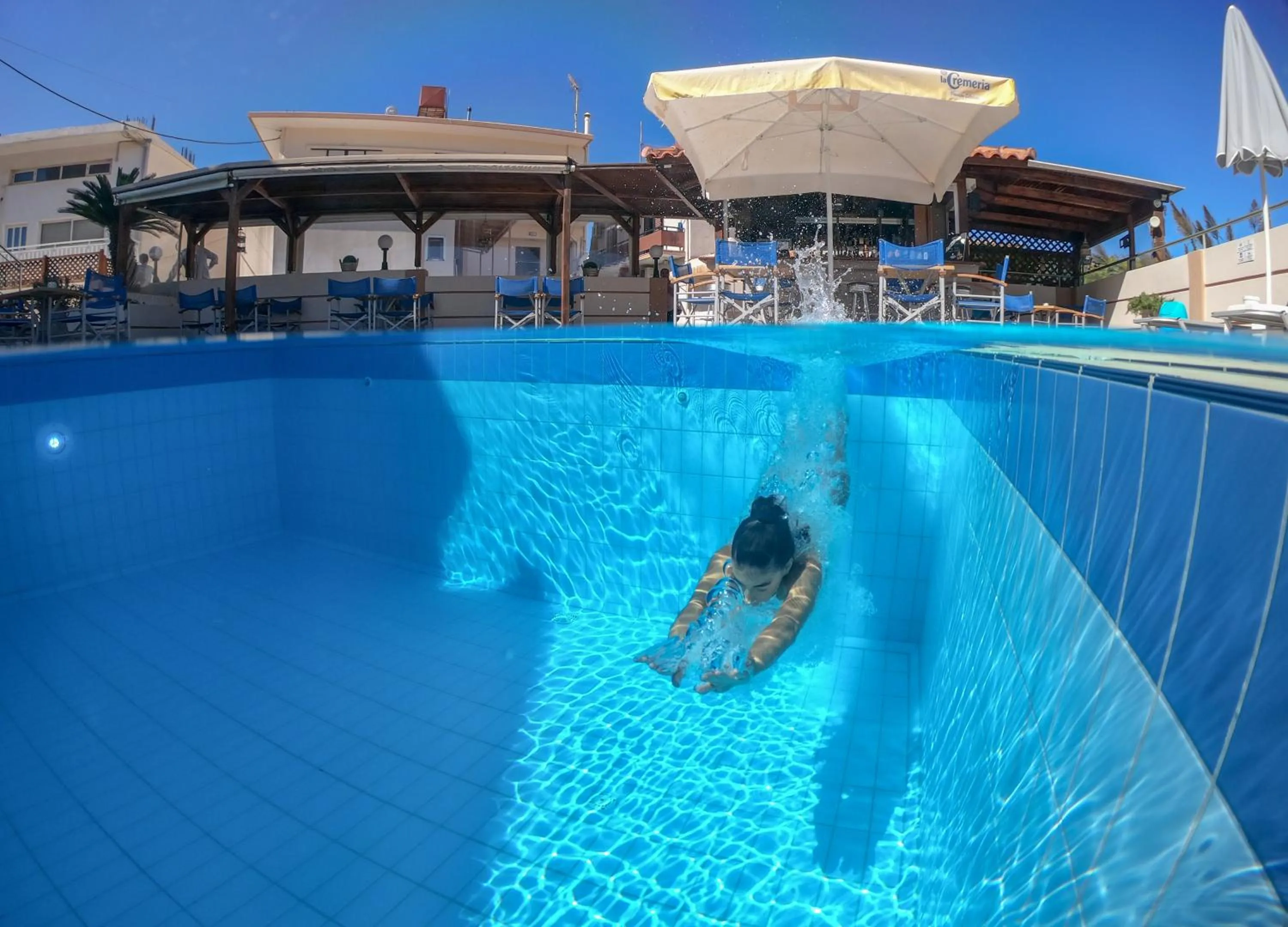 Swimming pool in Dias Hotel Apartments