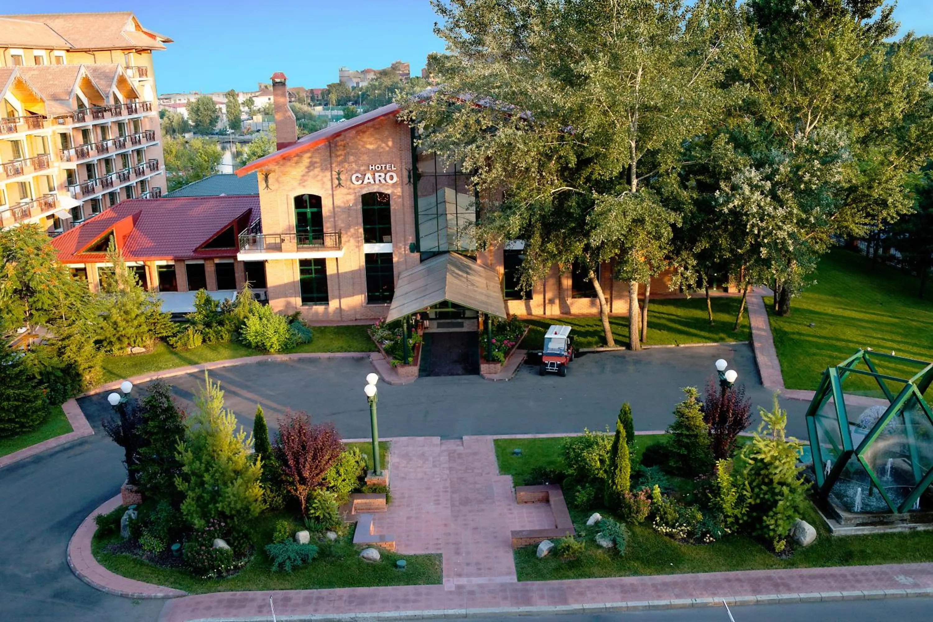 Property building in Caro Hotel