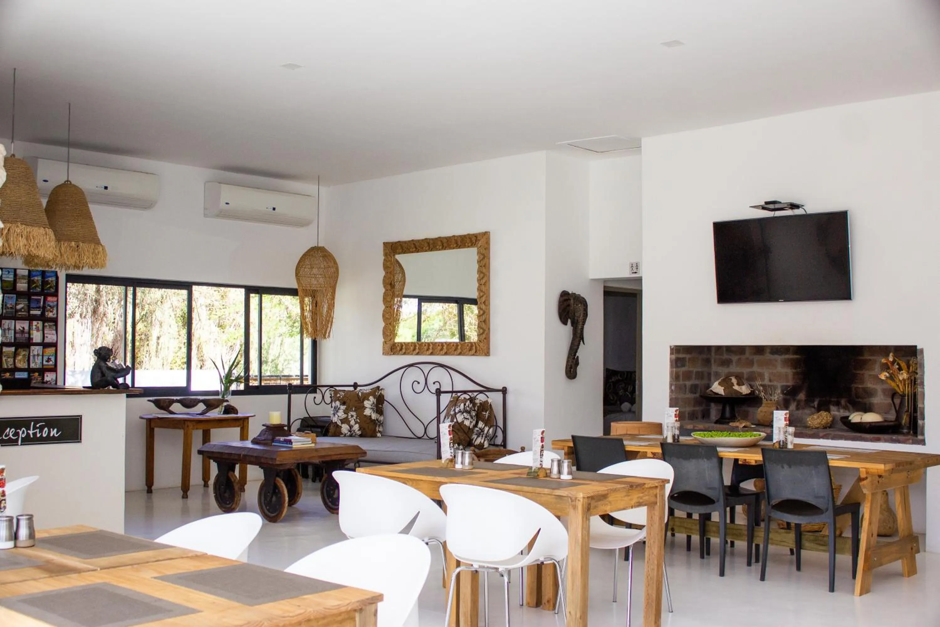 Communal lounge/ TV room in Karoo Retreat- Self Catering Villas and Guest House