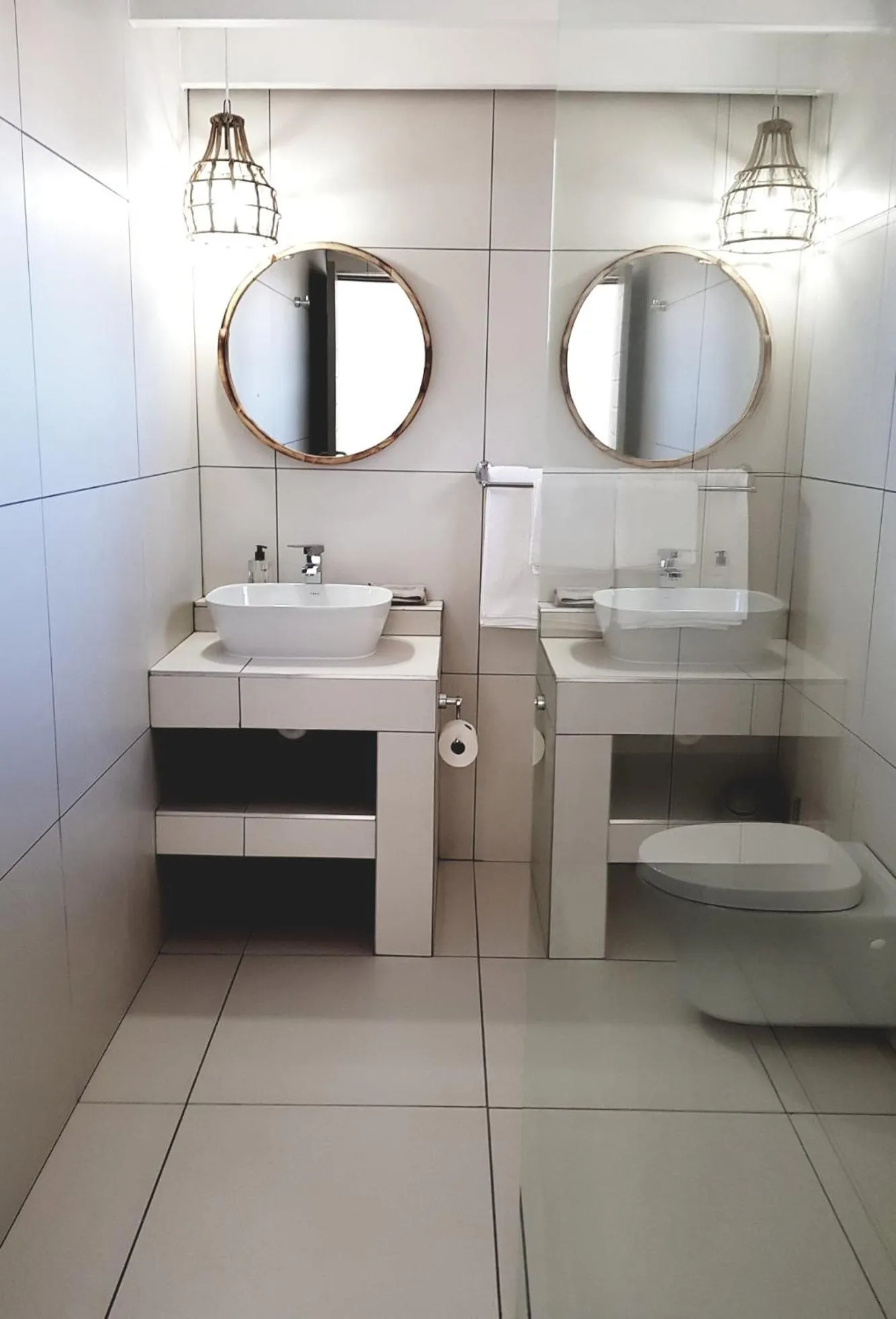 Shower in Karoo Retreat- Self Catering Villas and Guest House