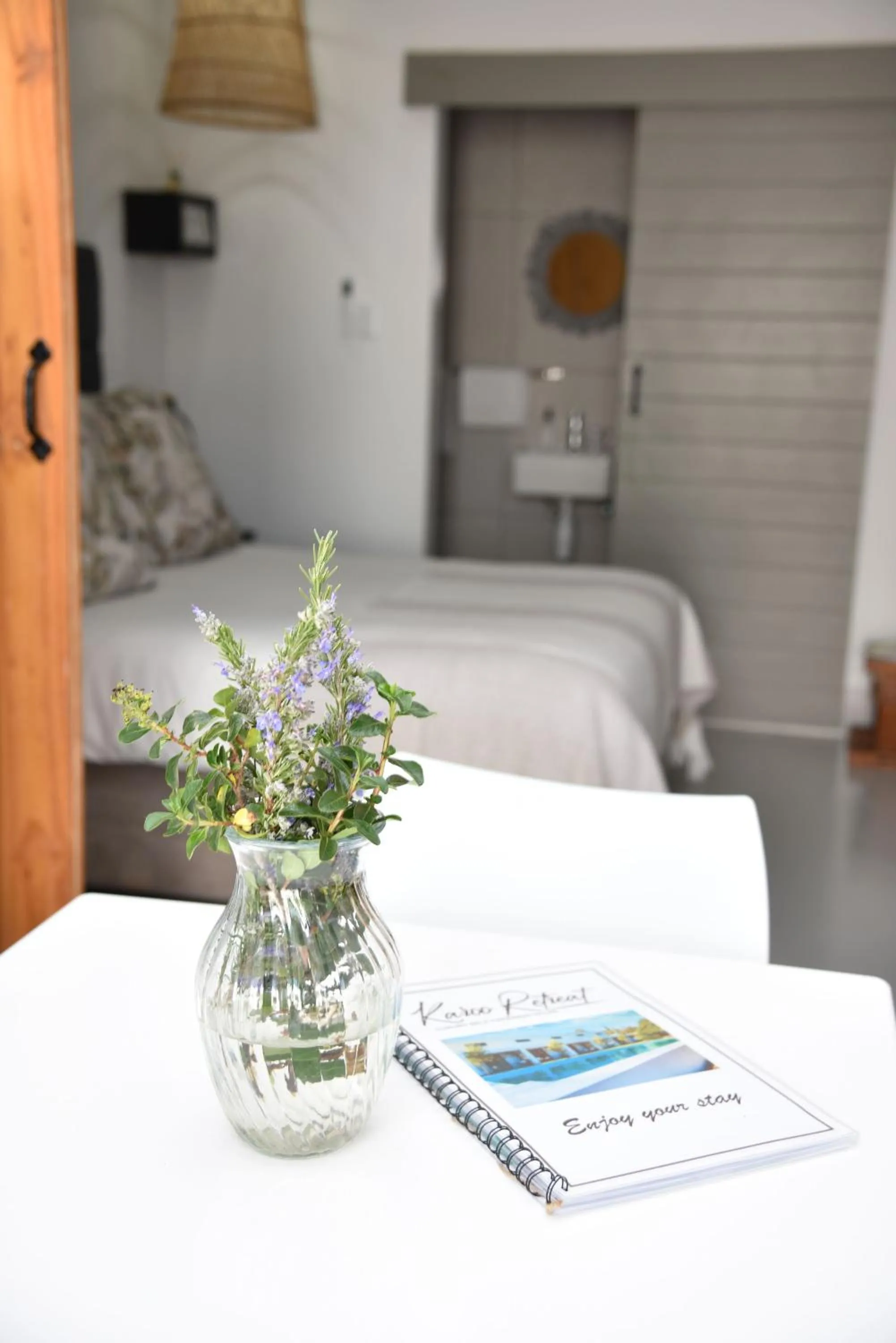 View (from property/room), Bed in Karoo Retreat- Self Catering Villas and Guest House