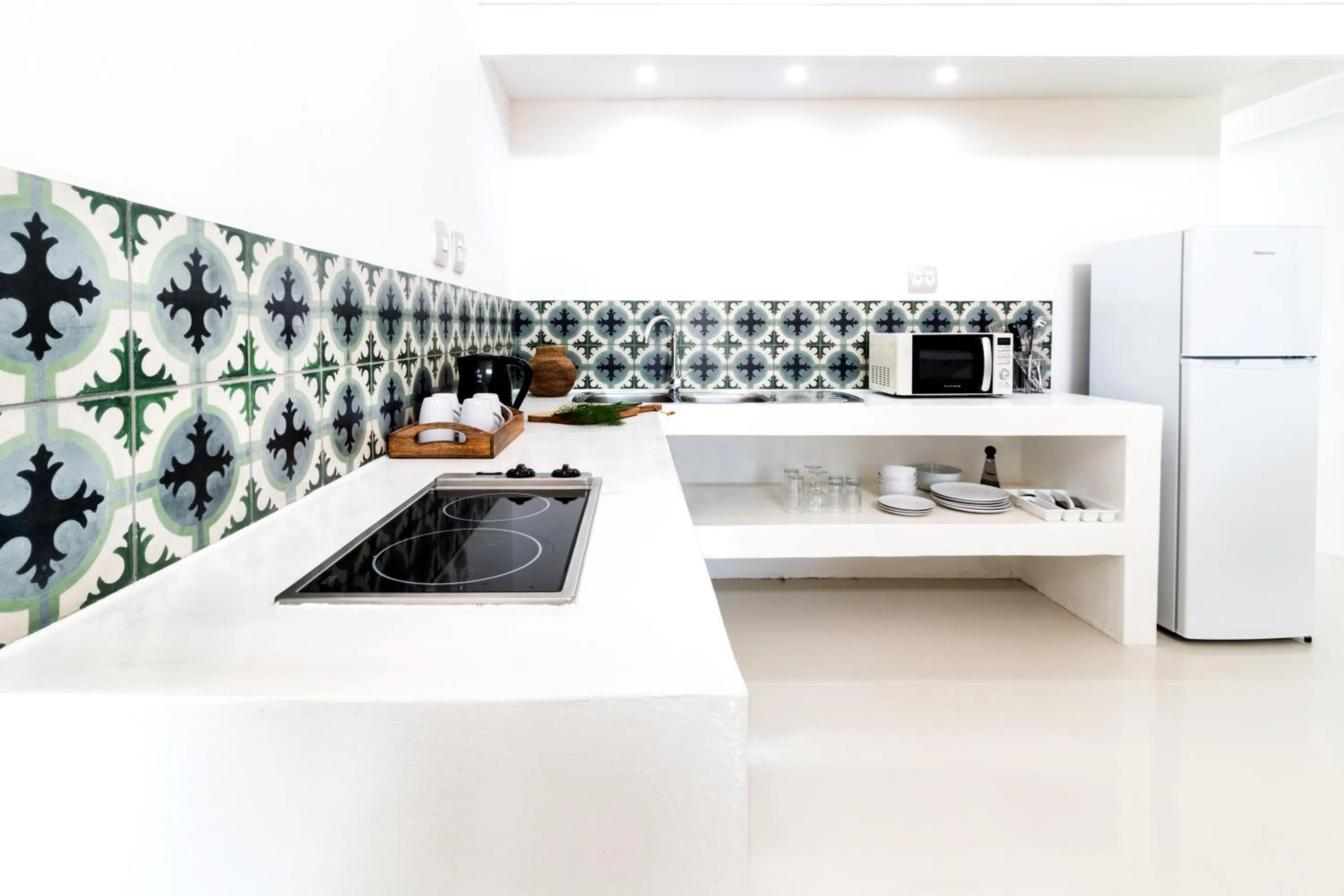 Kitchen or kitchenette in Karoo Retreat- Self Catering Villas and Guest House