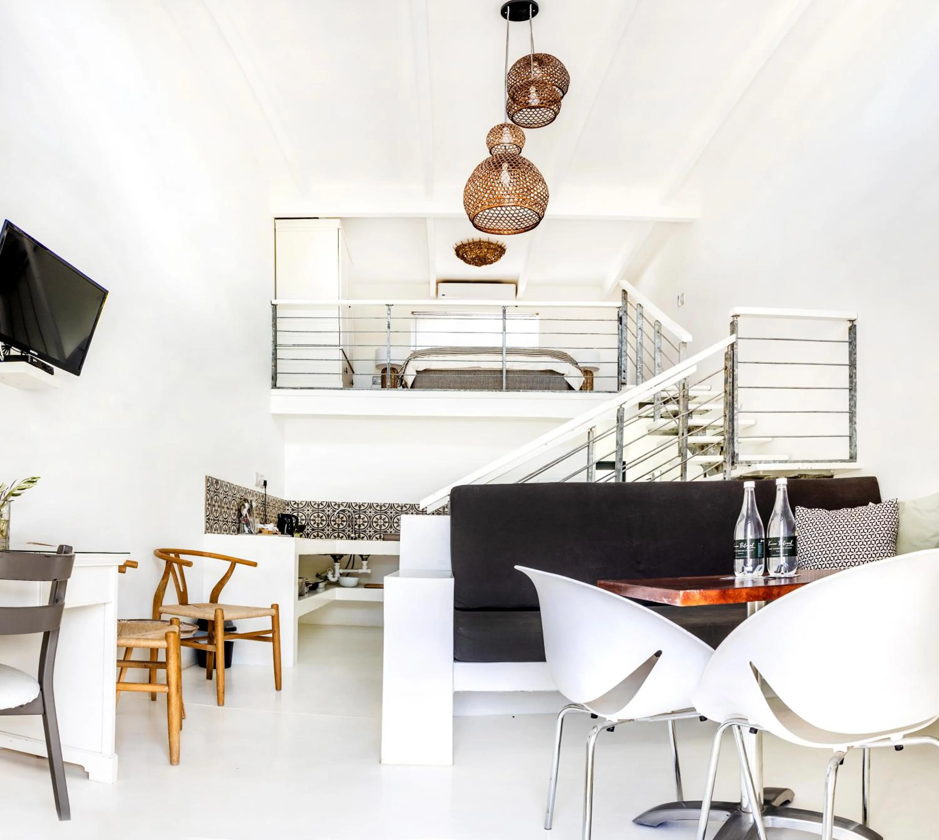 Living room in Karoo Retreat- Self Catering Villas and Guest House