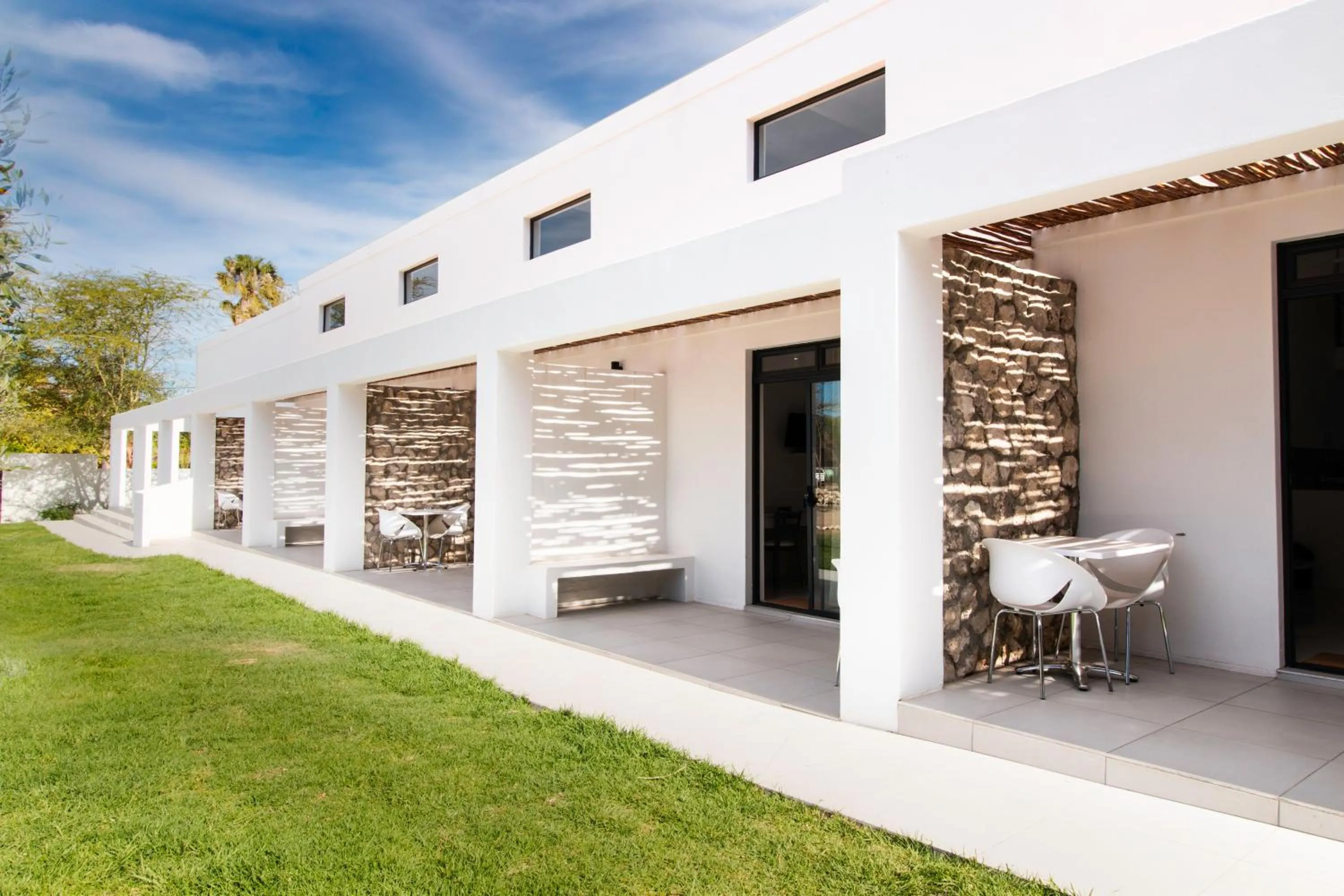 Patio in Karoo Retreat- Self Catering Villas and Guest House