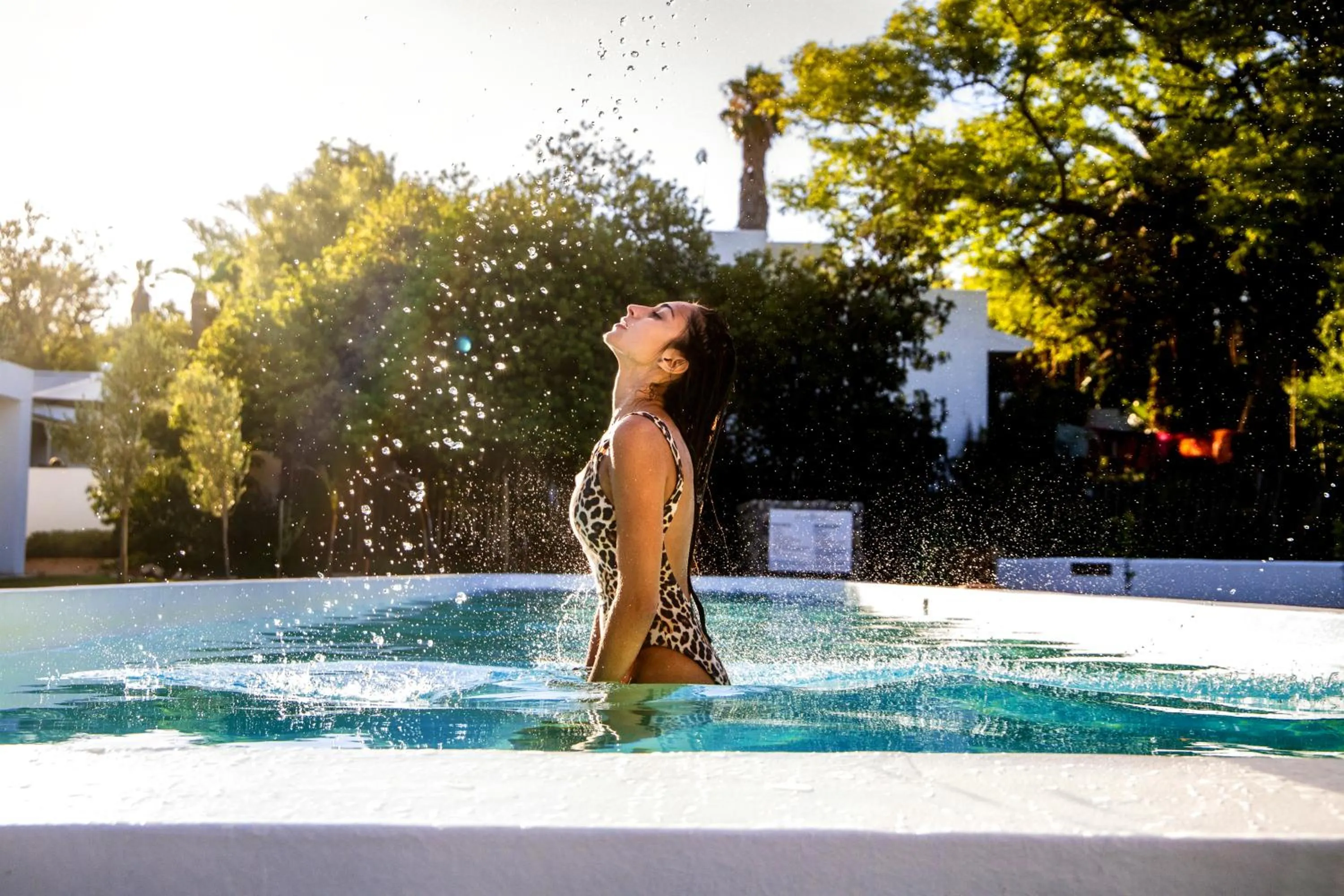 Swimming pool in Karoo Retreat- Self Catering Villas and Guest House