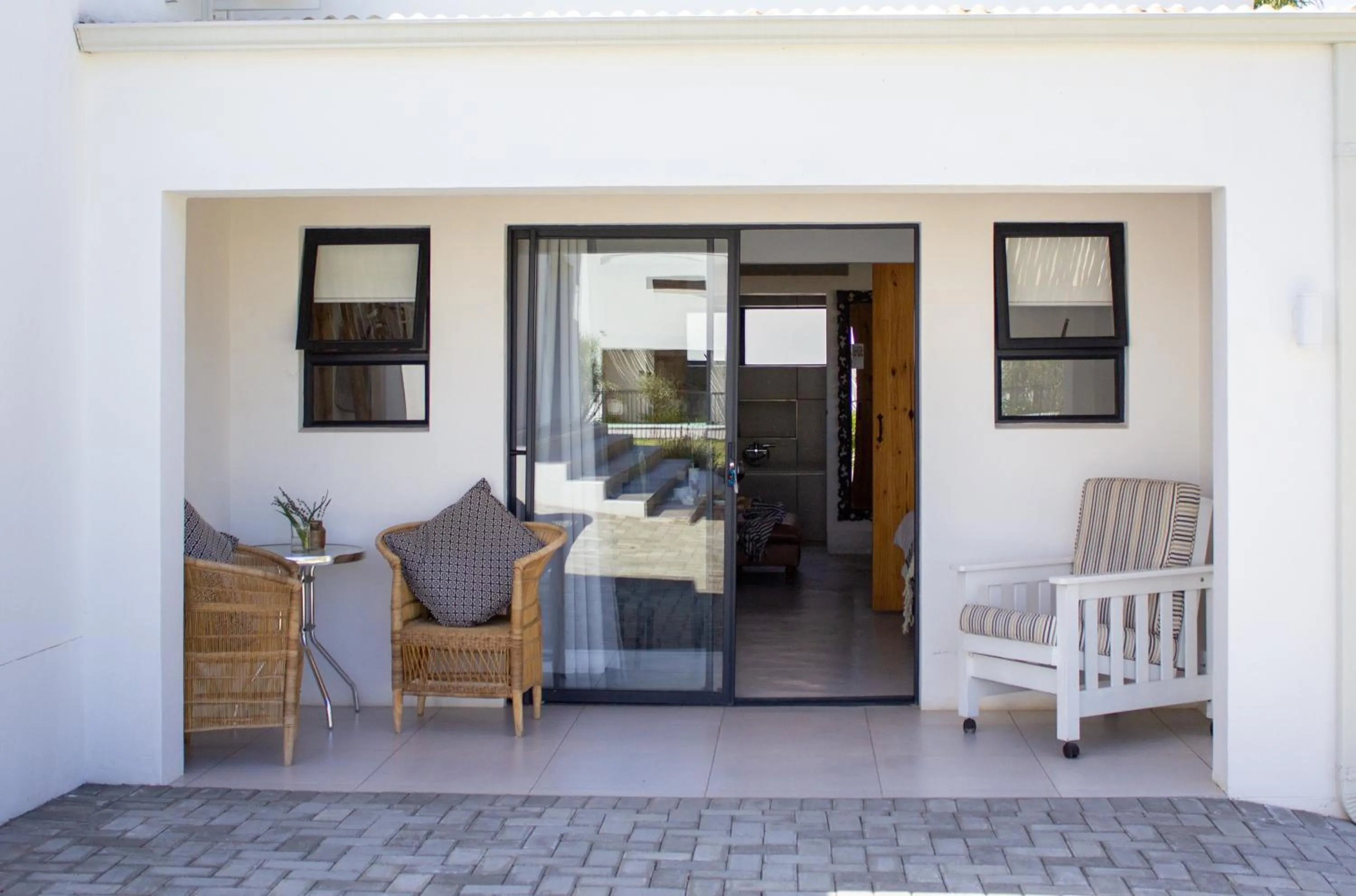 Patio in Karoo Retreat- Self Catering Villas and Guest House