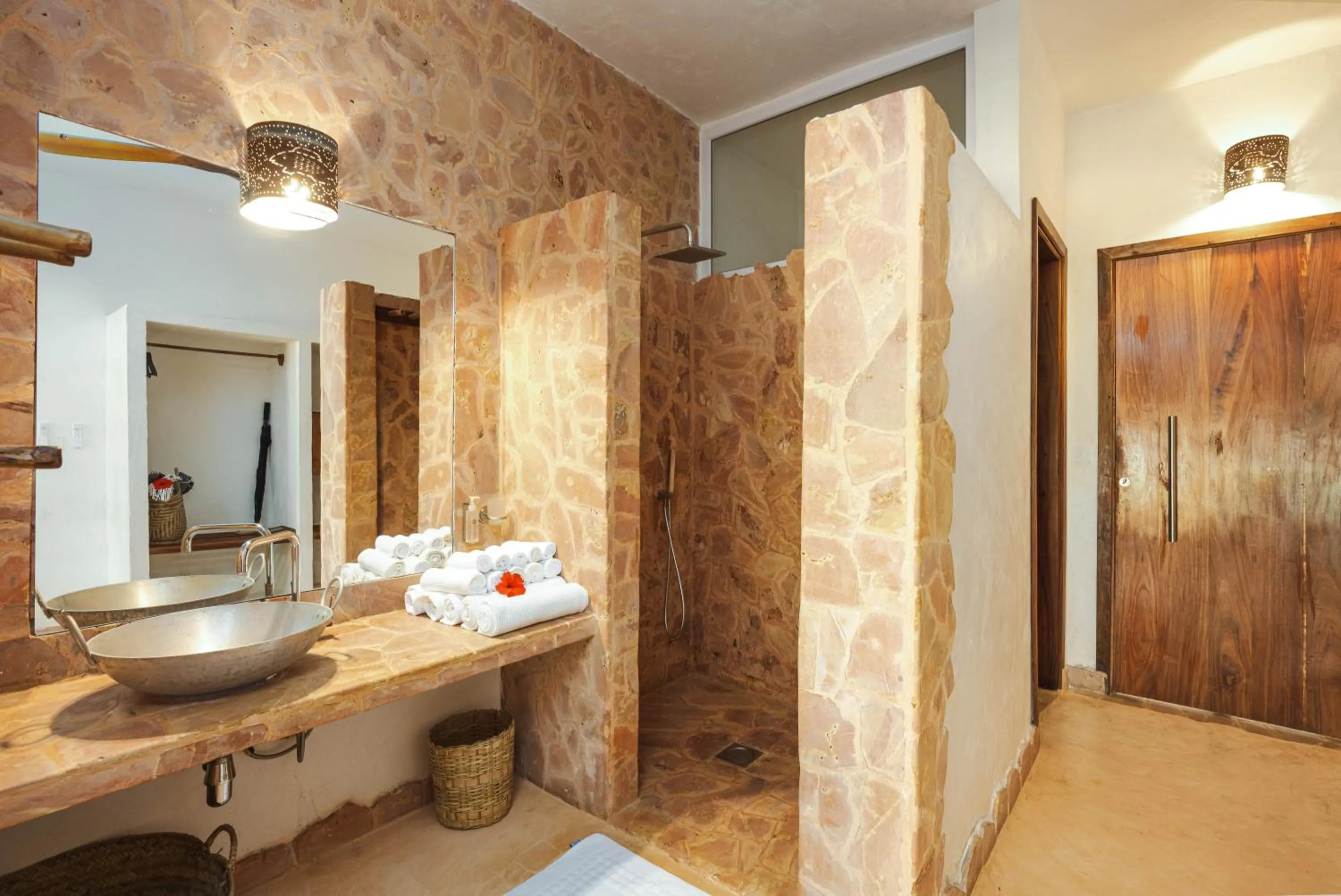 Bathroom in Mvuvi Boutique Resort