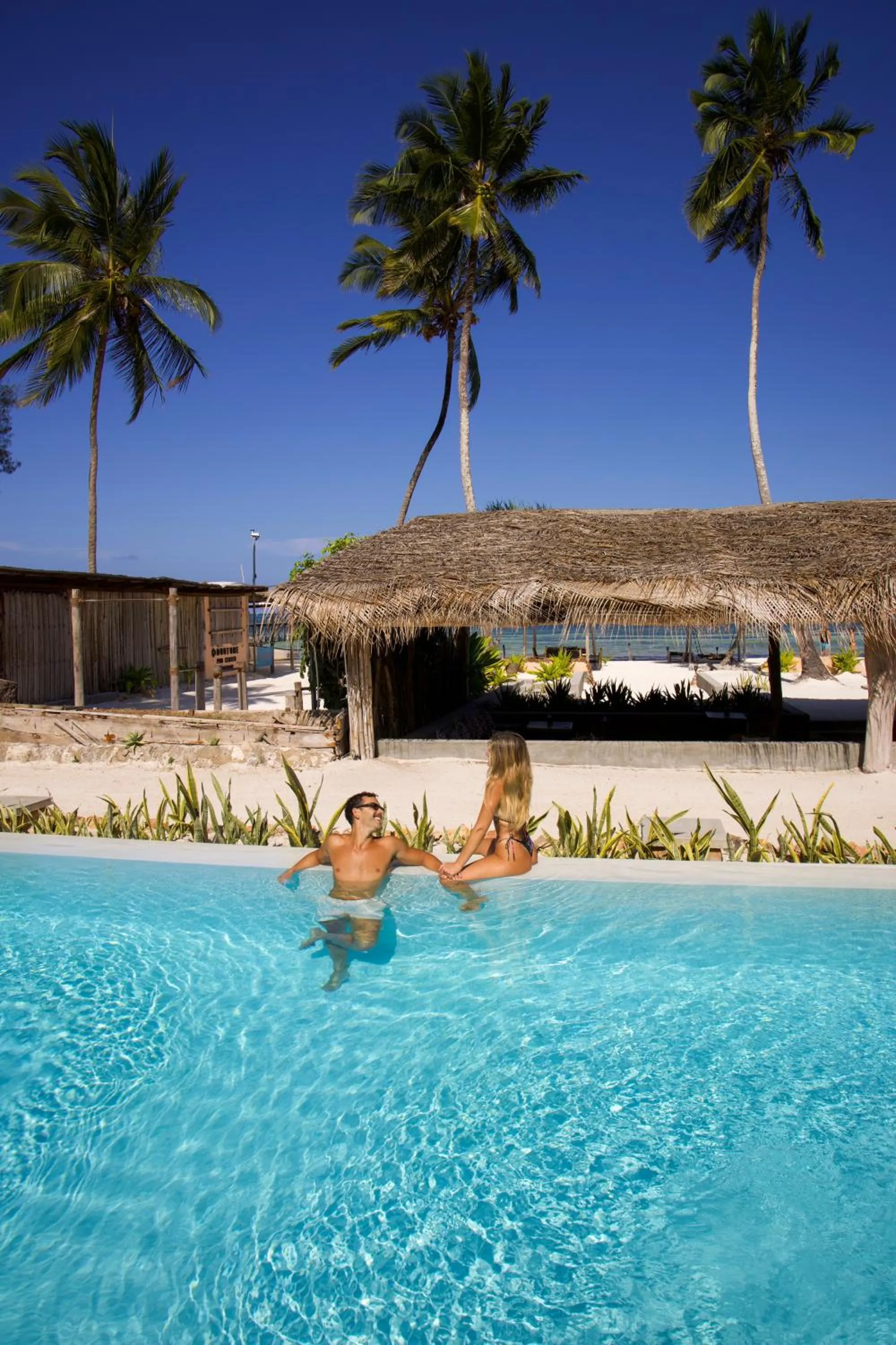 Swimming pool in Mvuvi Boutique Resort