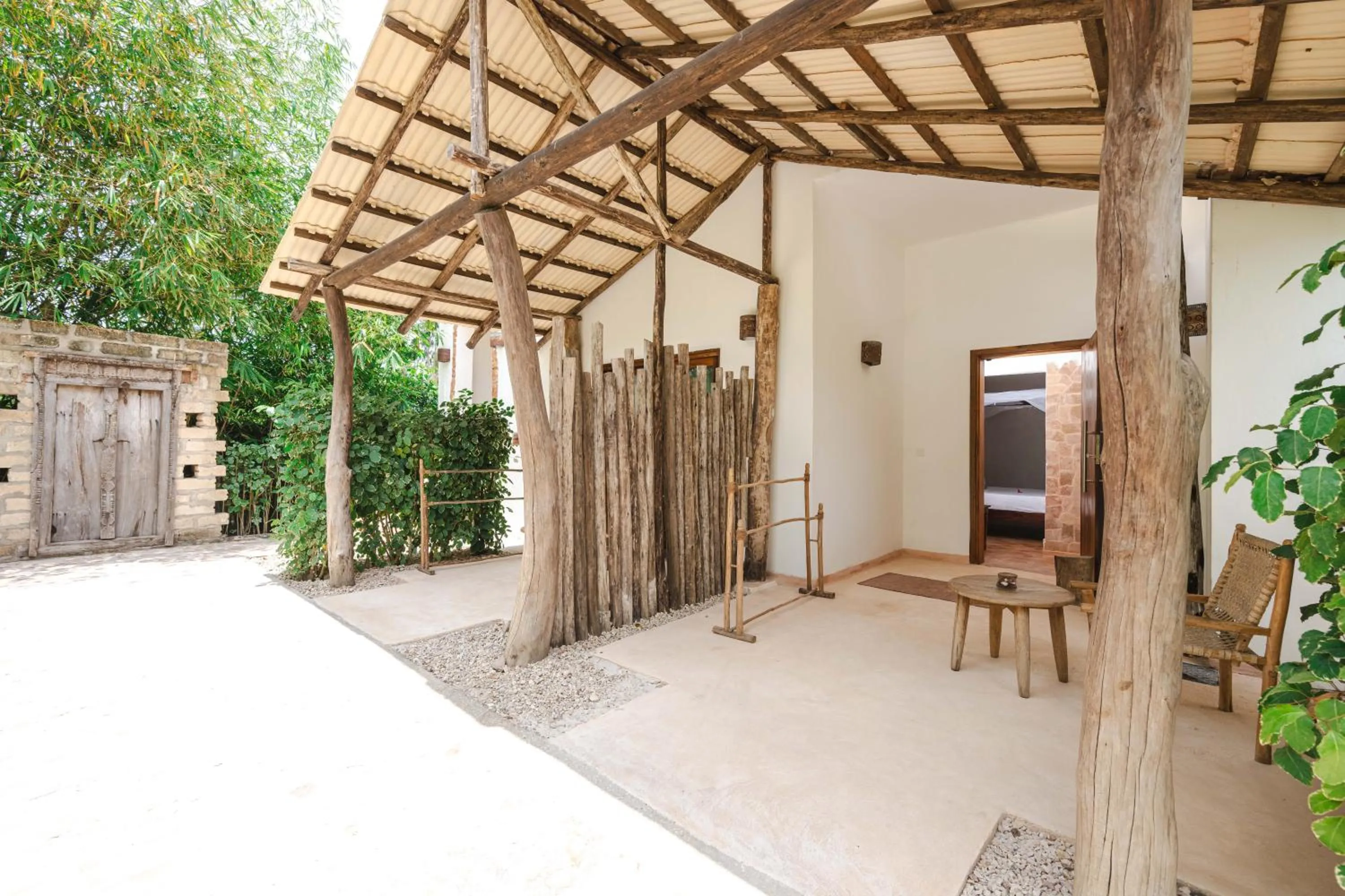 Patio in Mvuvi Boutique Resort