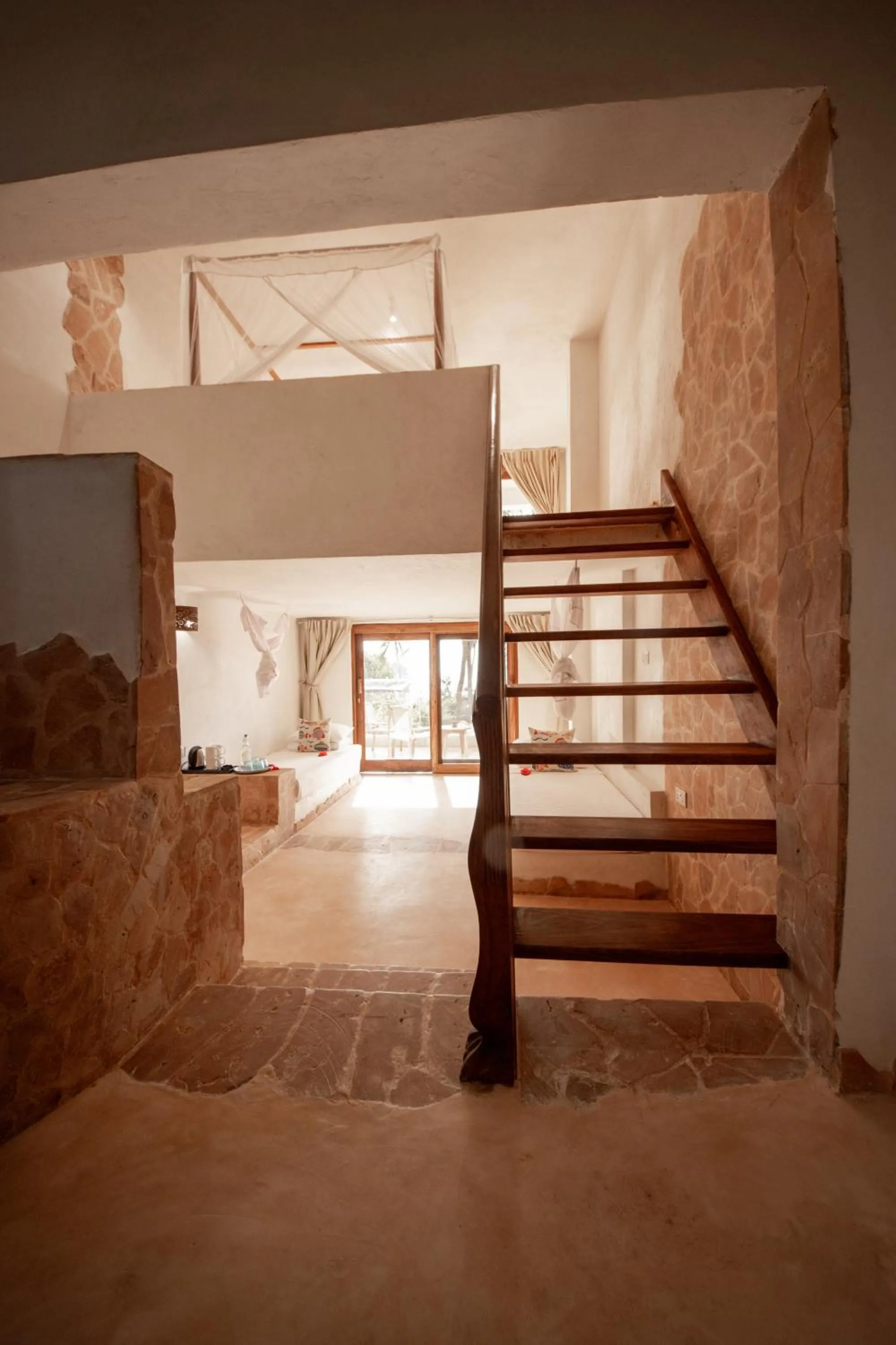 Bedroom in Mvuvi Boutique Resort