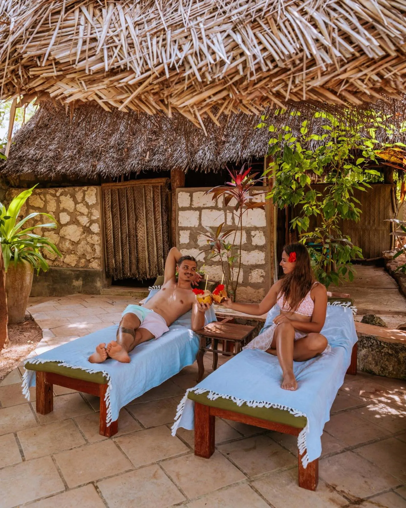 Swimming pool in Mvuvi Boutique Resort