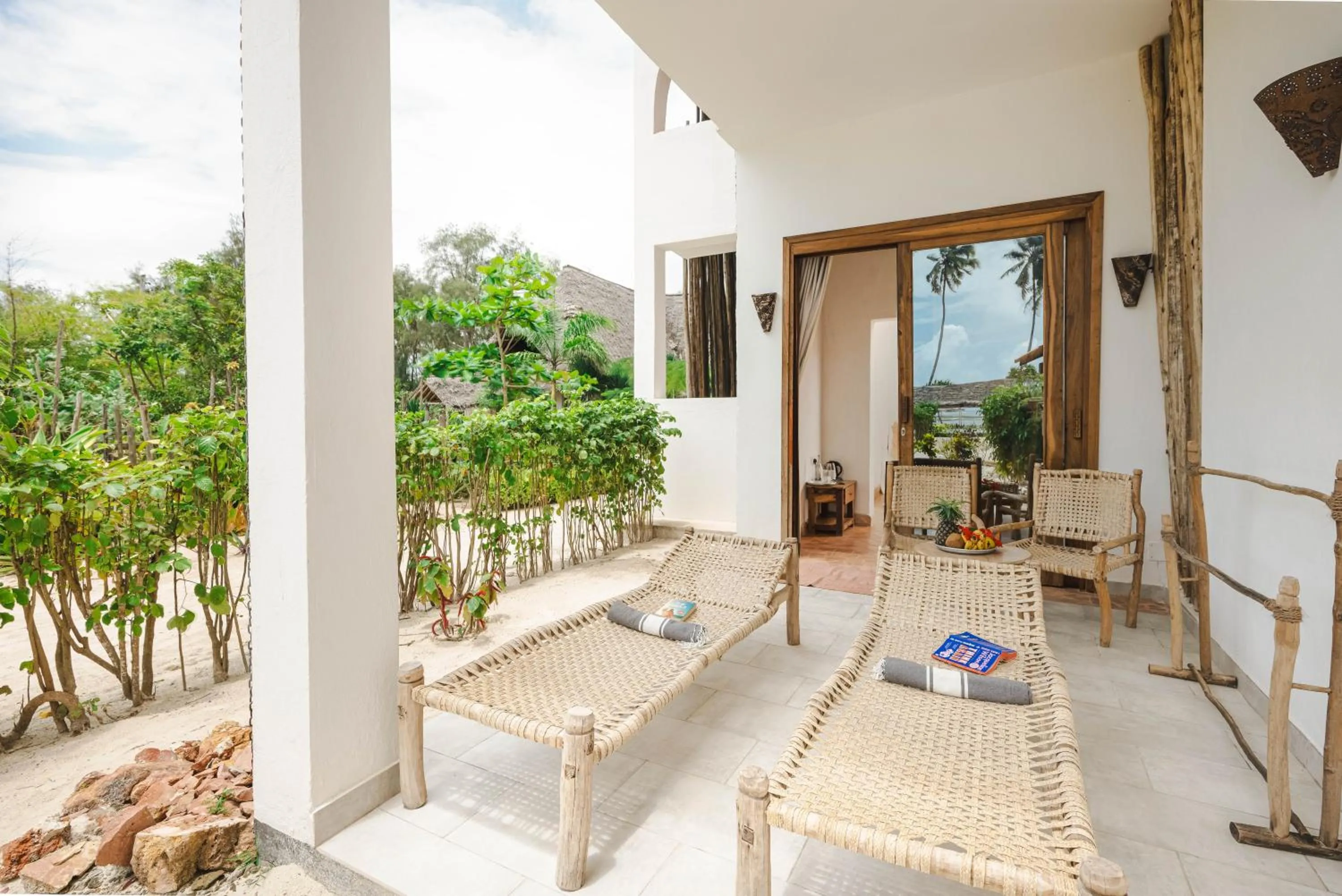 Patio in Mvuvi Boutique Resort
