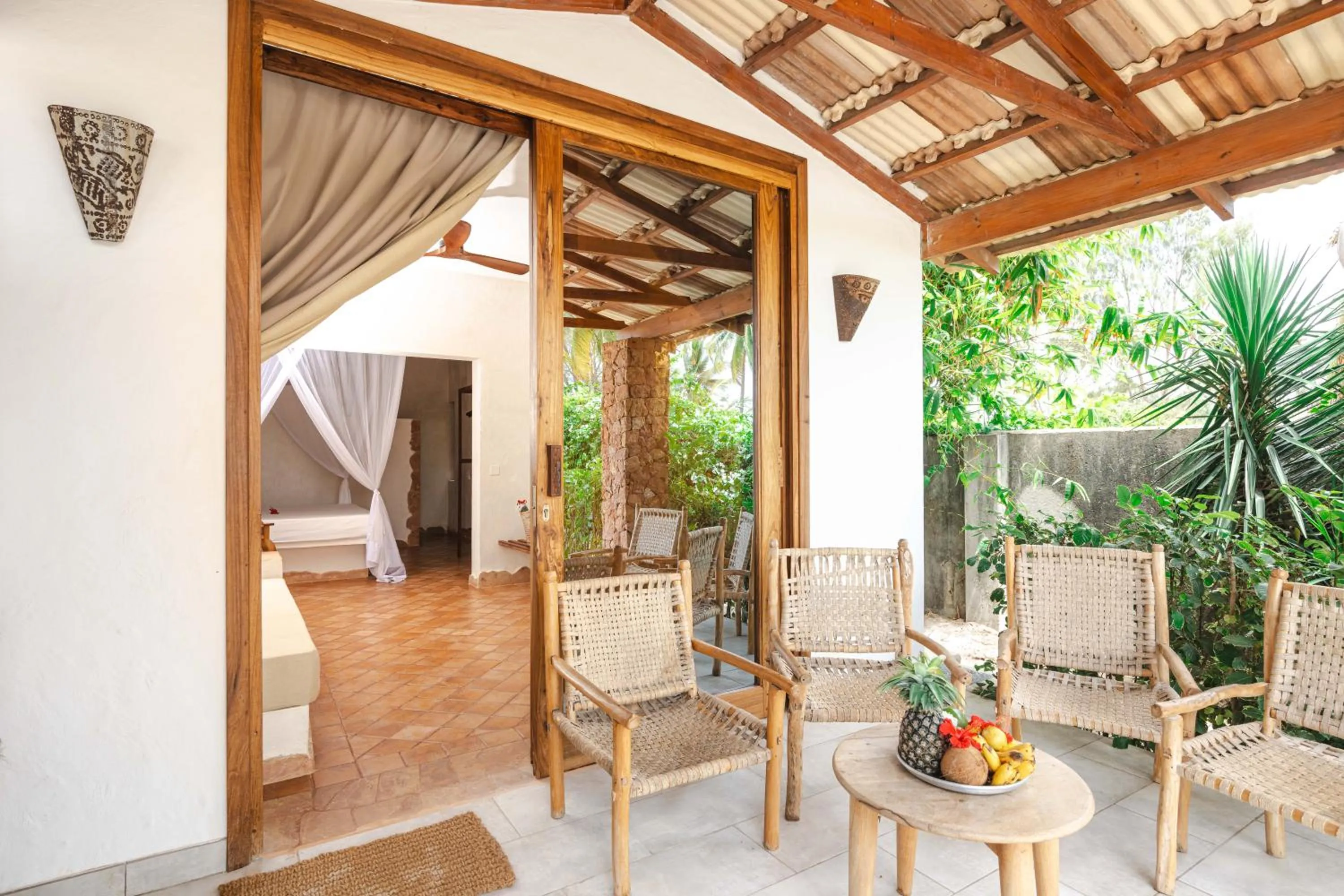 Patio in Mvuvi Boutique Resort