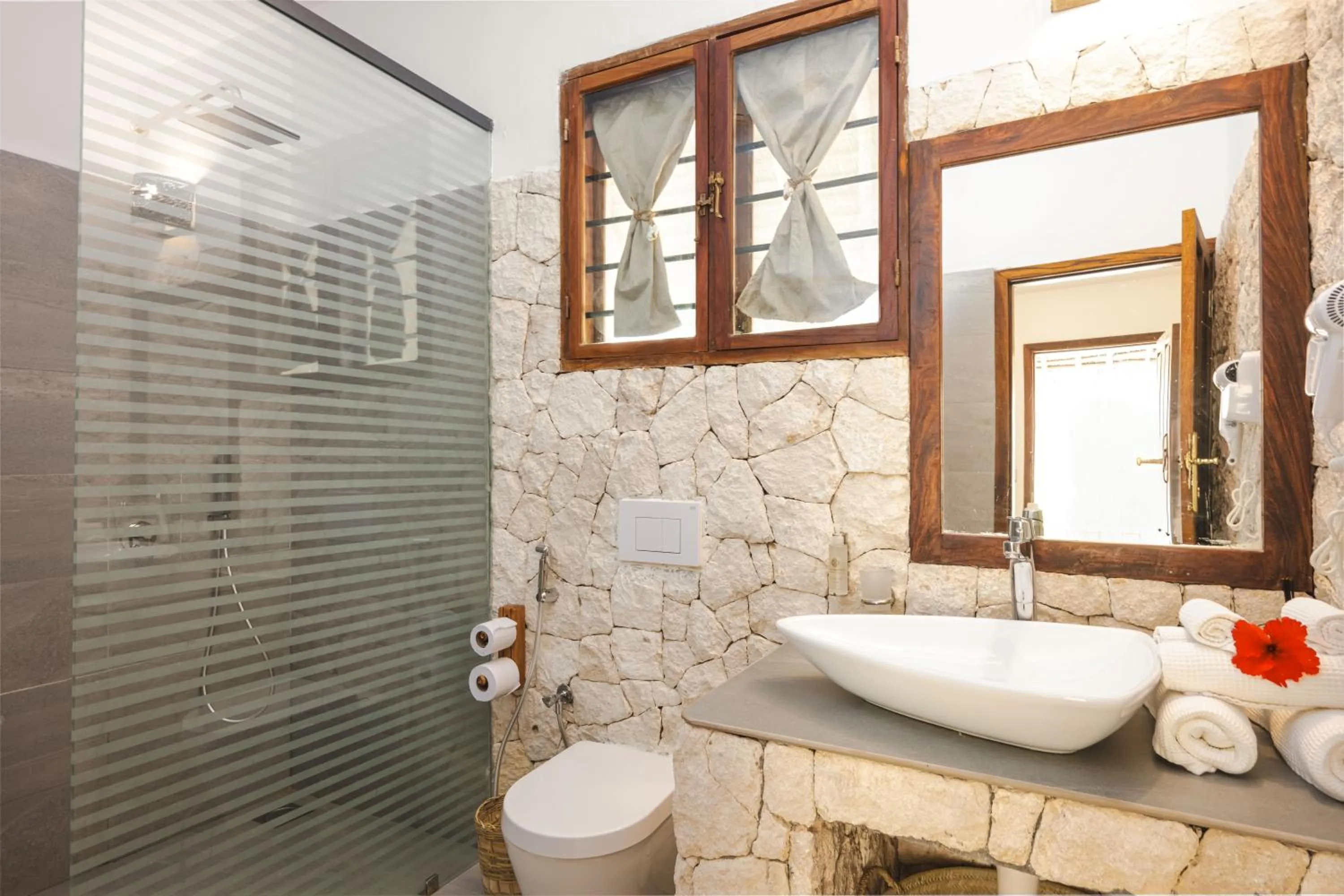 Bathroom in Mvuvi Boutique Resort