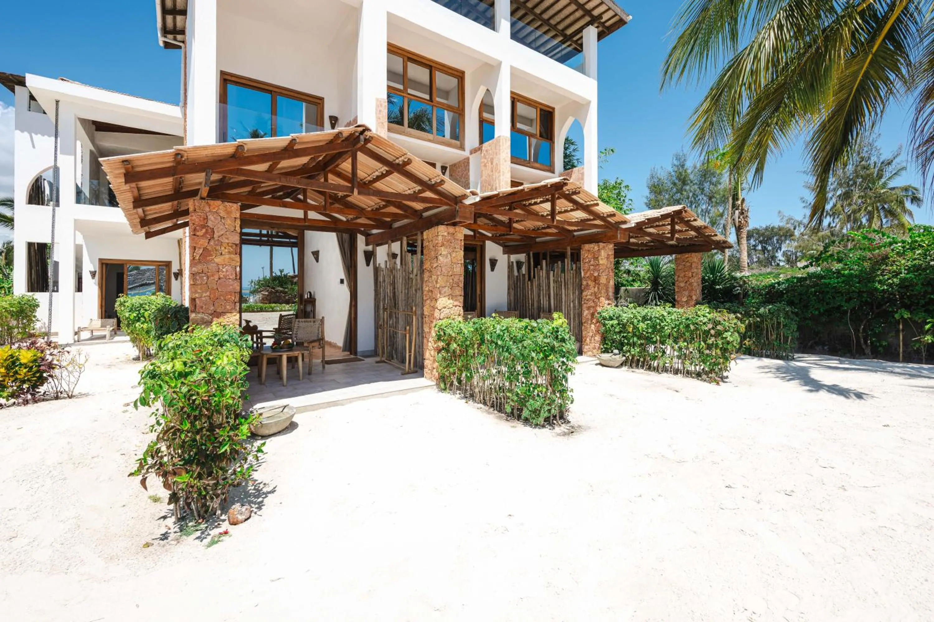 Patio in Mvuvi Boutique Resort