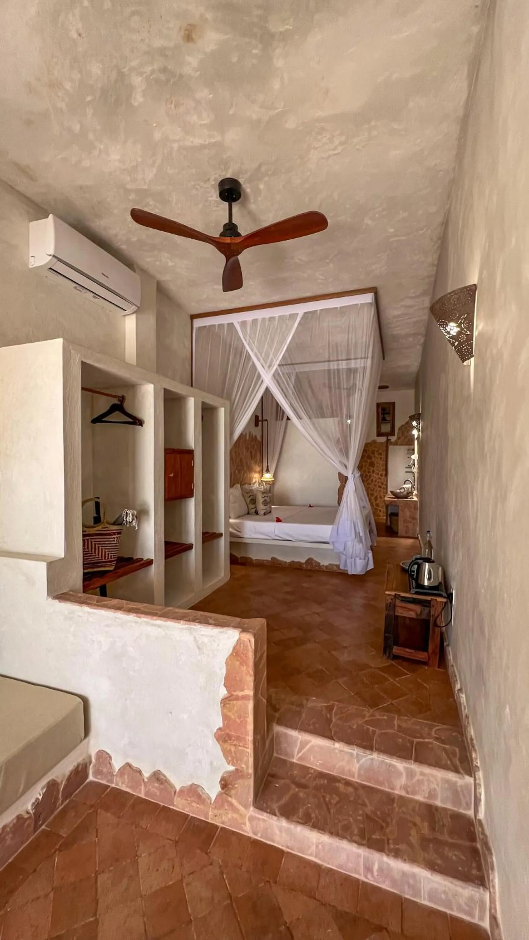 Bedroom in Mvuvi Boutique Resort