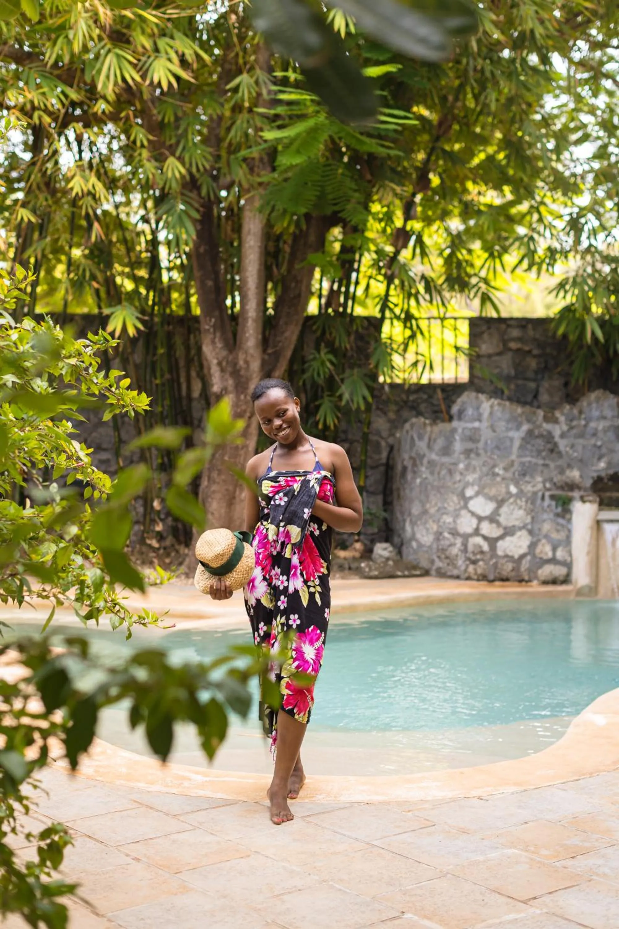 Pool view in Mvuvi Boutique Resort