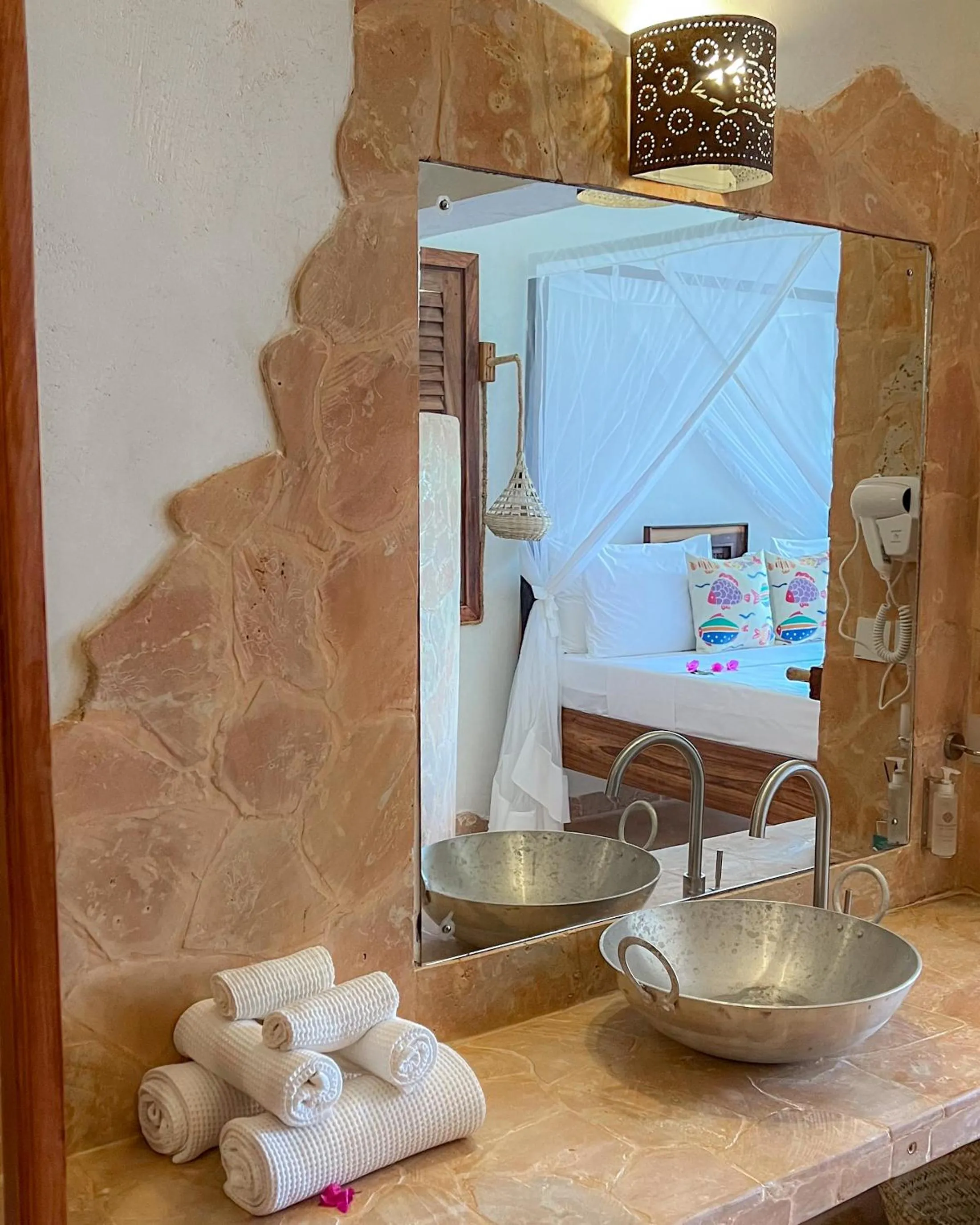 Bathroom in Mvuvi Boutique Resort